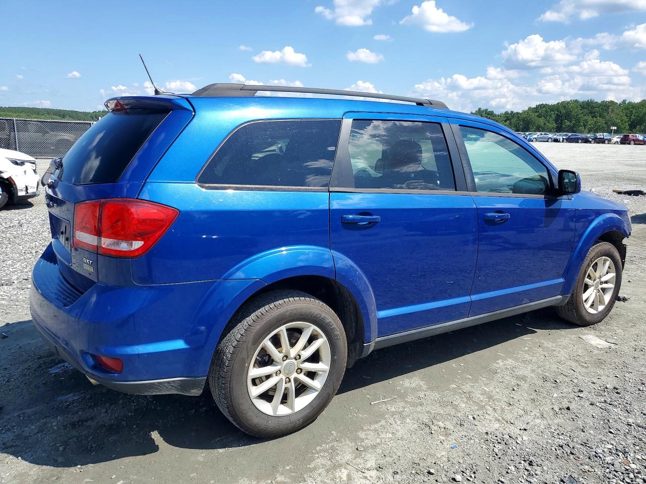 2015 Dodge Journey Sxt Blue vin: 3C4PDCBG1FT539933