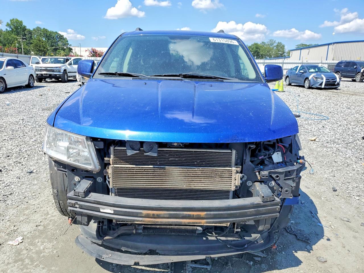2015 Dodge Journey Sxt Blue vin: 3C4PDCBG1FT539933