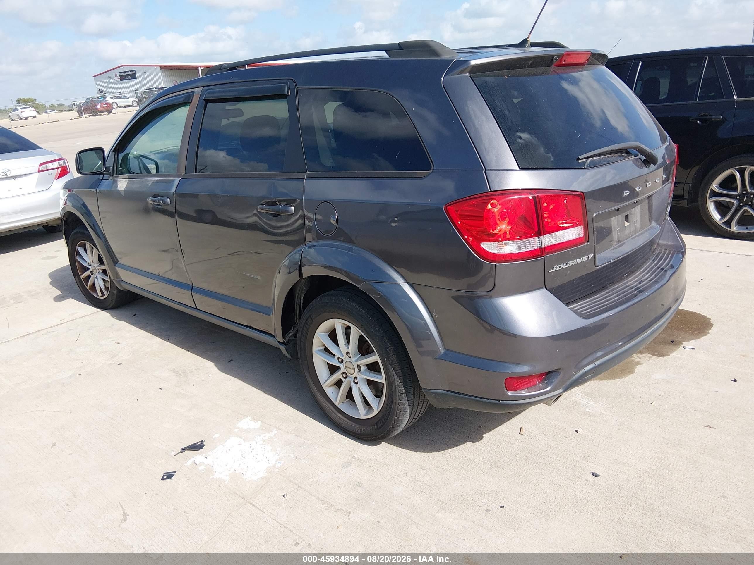 2015 Dodge Journey Sxt Серый vin: 3C4PDCBG1FT539981