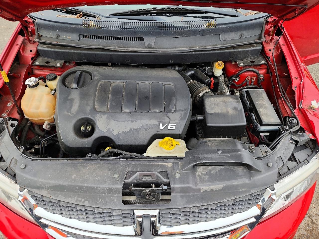 2015 Dodge Journey Sxt Красный vin: 3C4PDCBG1FT578408