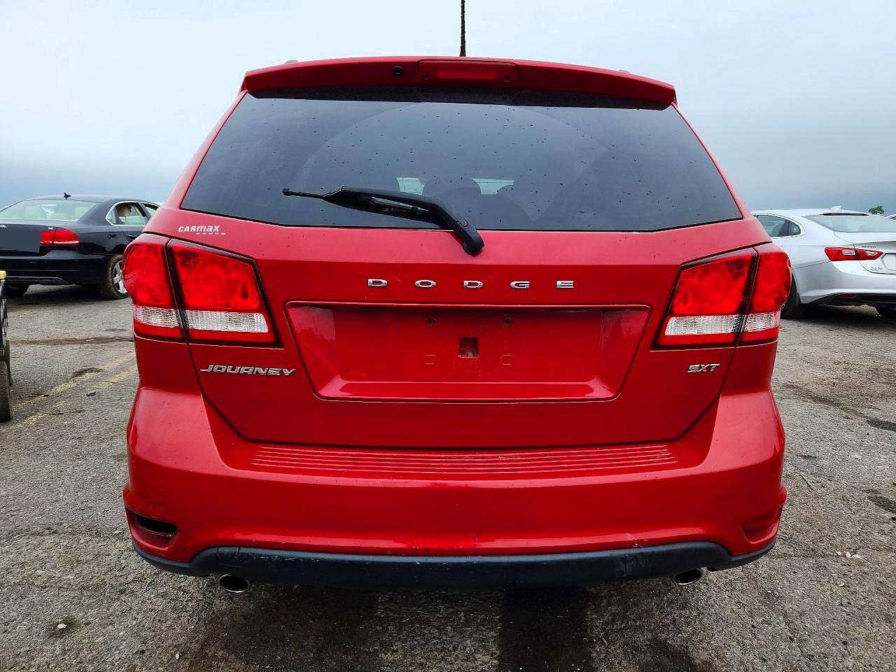 2015 Dodge Journey Sxt Красный vin: 3C4PDCBG1FT578408