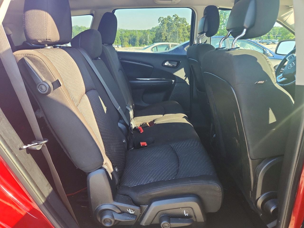 2015 Dodge Journey Sxt Red vin: 3C4PDCBG1FT580045