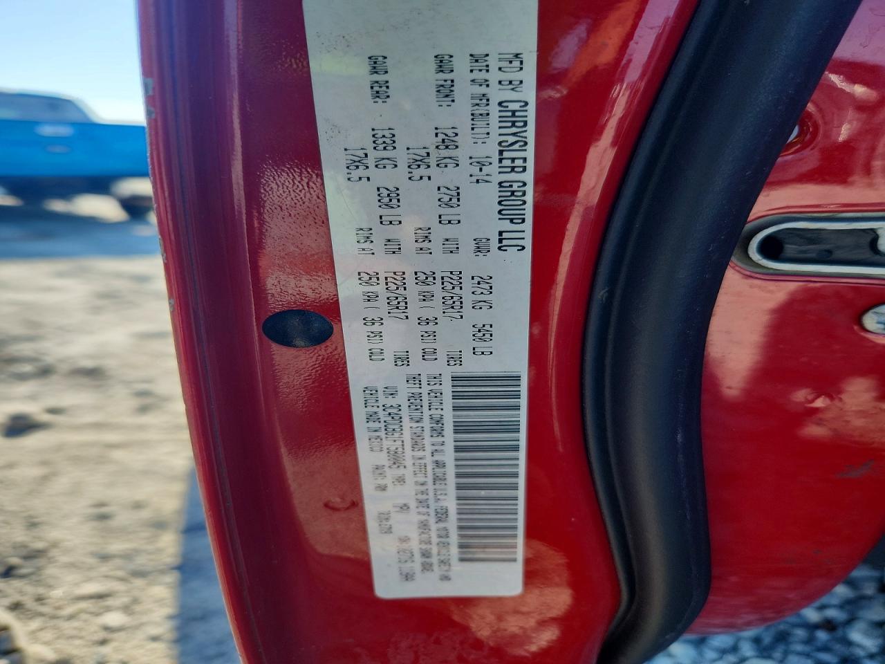 2015 Dodge Journey Sxt Red vin: 3C4PDCBG1FT580045