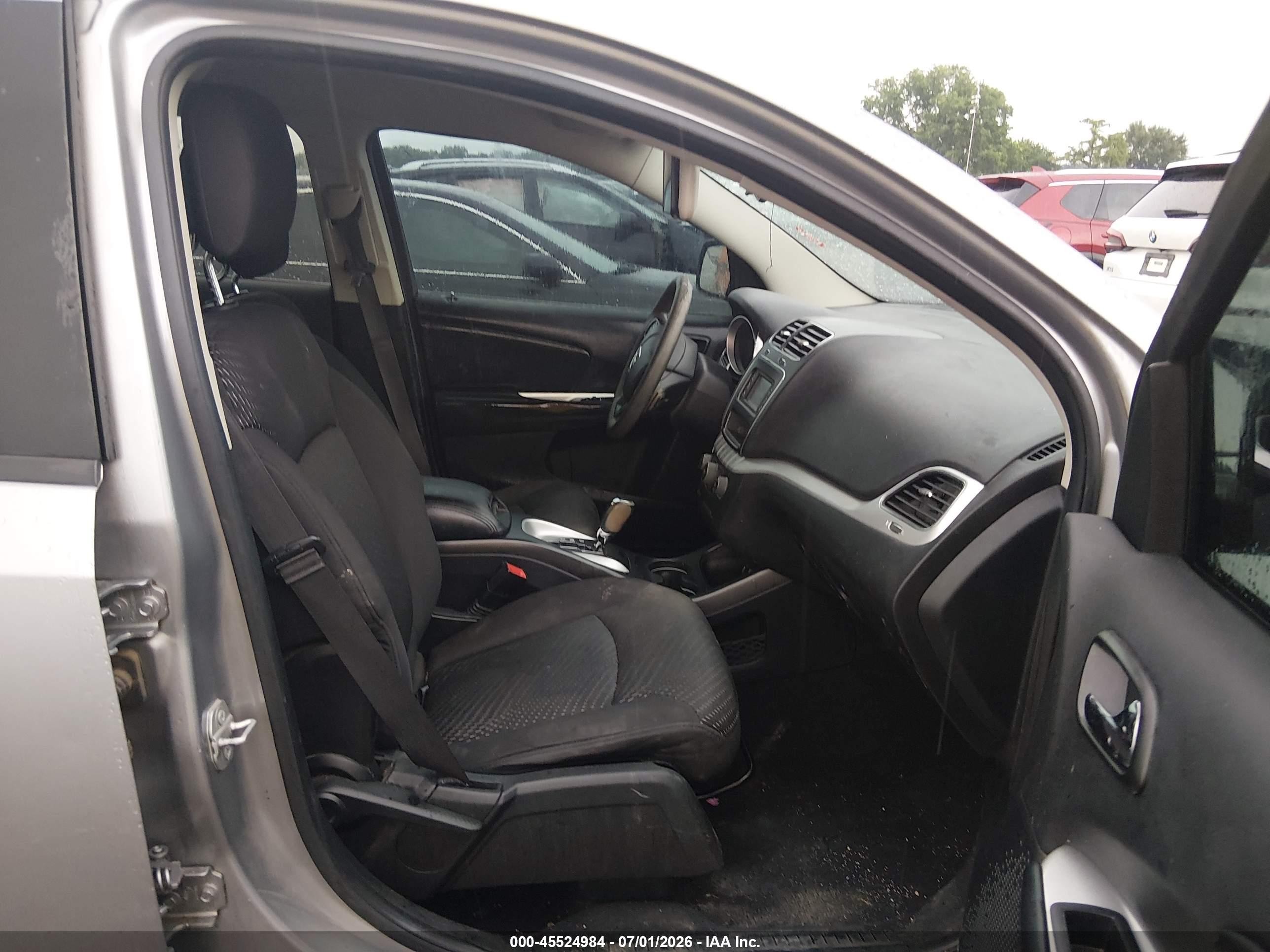 2015 Dodge Journey Sxt Silver vin: 3C4PDCBG1FT637070