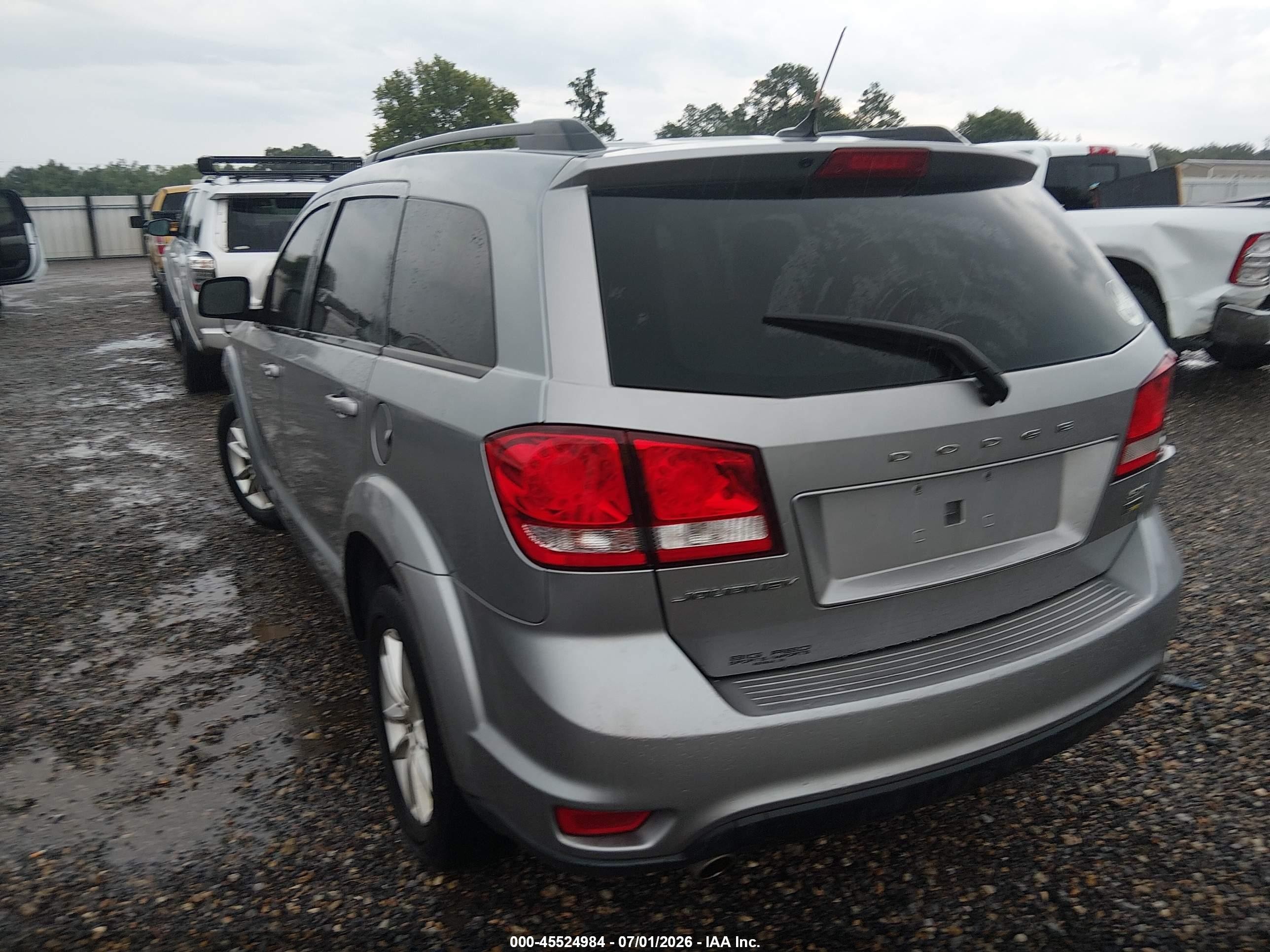 2015 Dodge Journey Sxt Silver vin: 3C4PDCBG1FT637070