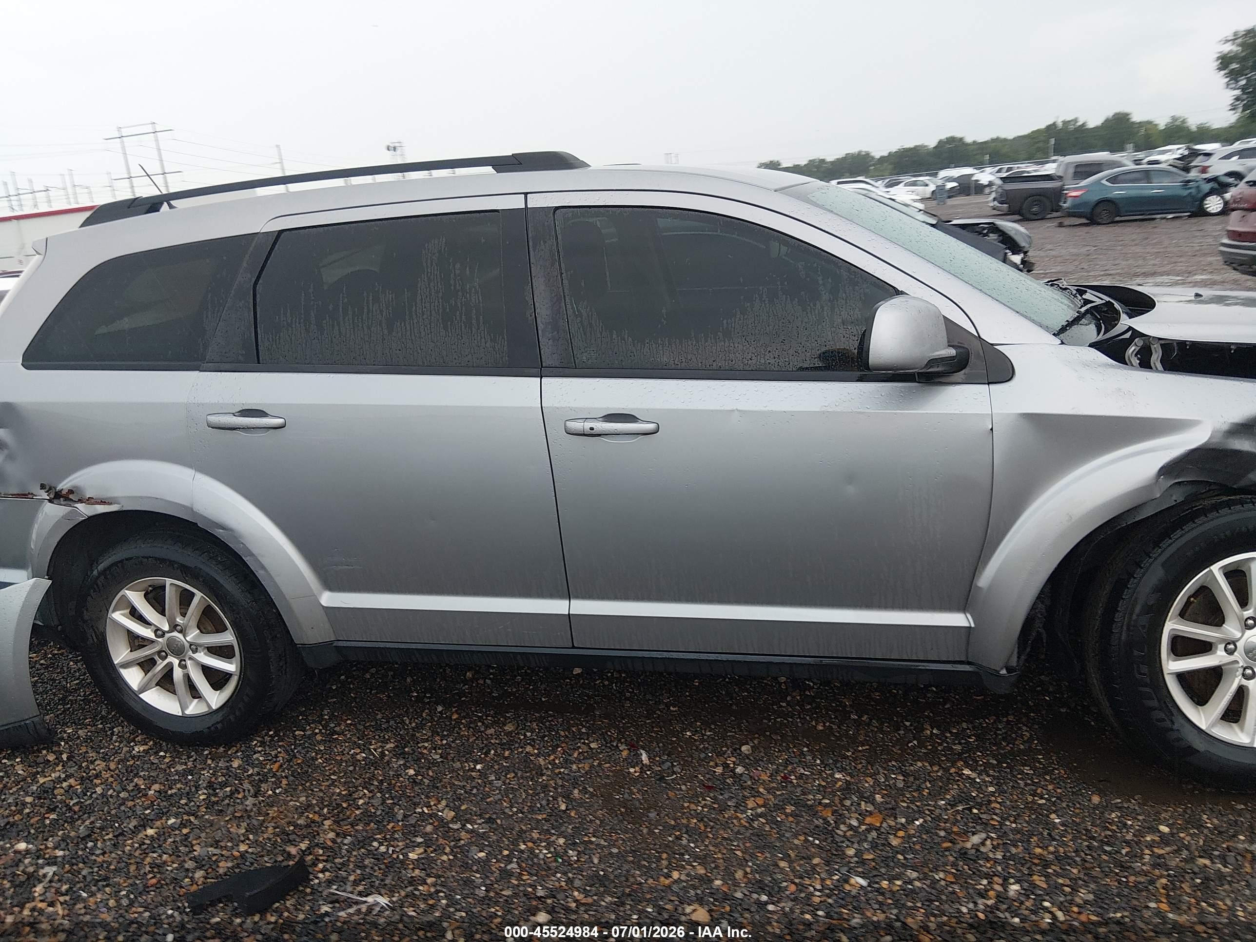 2015 Dodge Journey Sxt Silver vin: 3C4PDCBG1FT637070