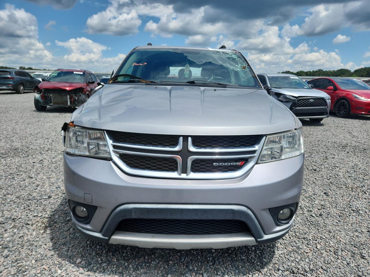 2015 Dodge Journey Sxt Silver vin: 3C4PDCBG1FT637229