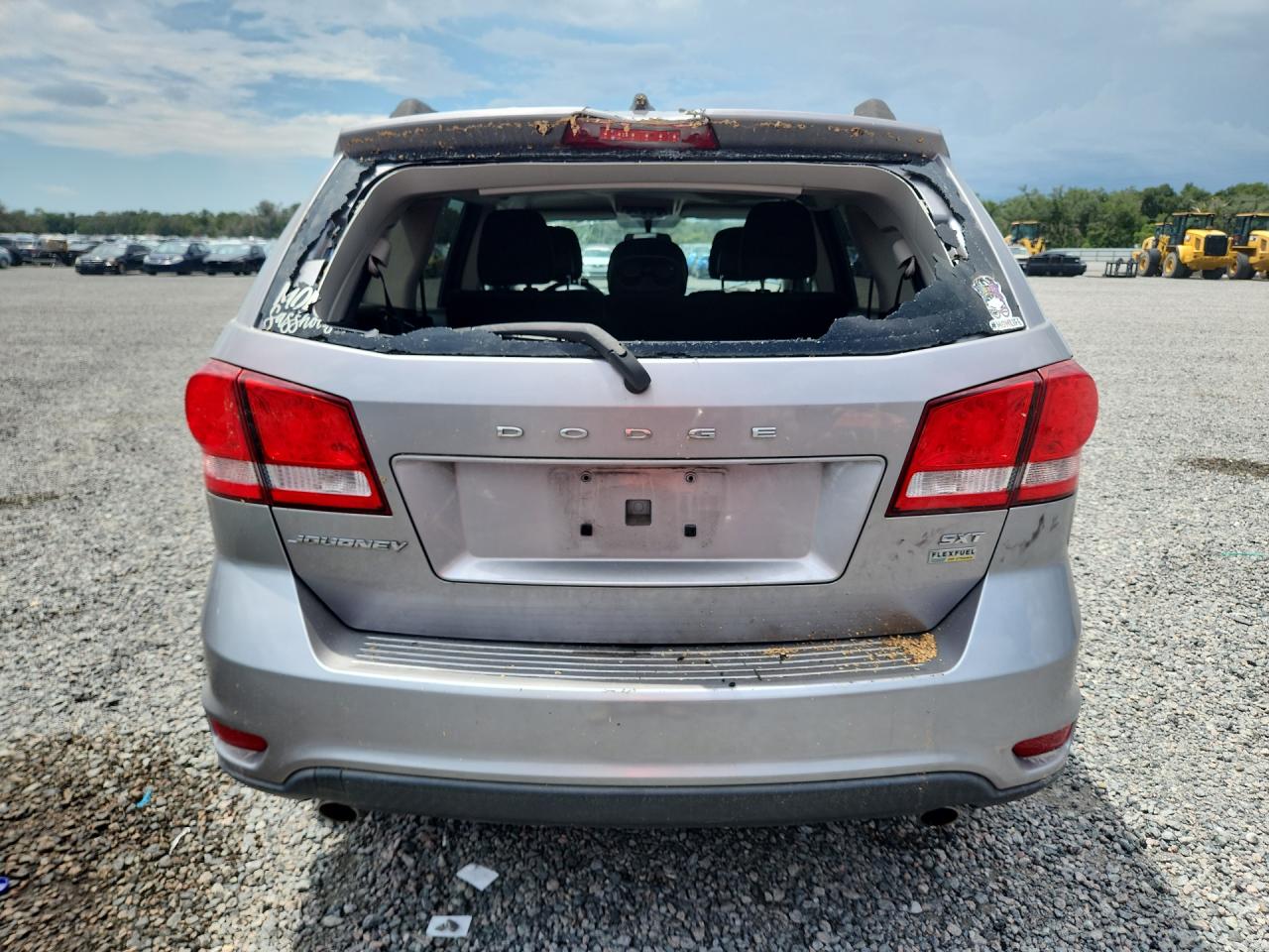 2015 Dodge Journey Sxt Silver vin: 3C4PDCBG1FT637229