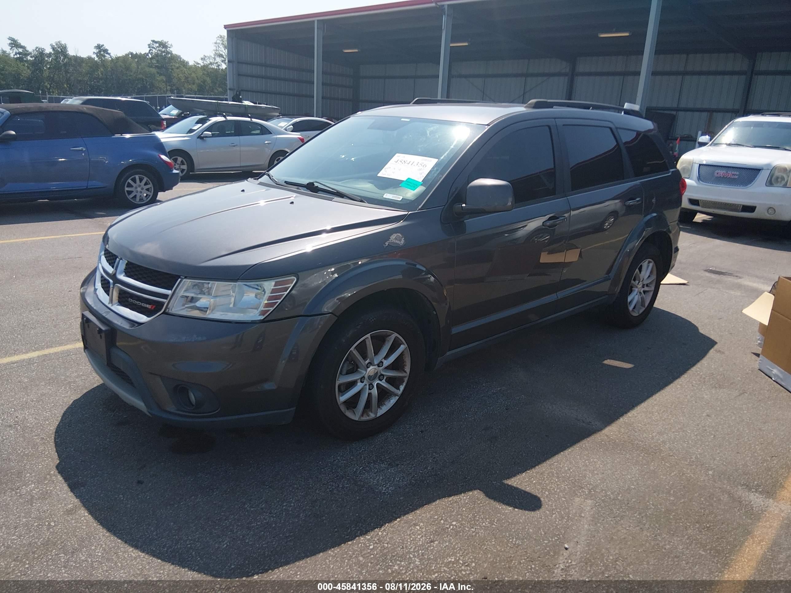 2015 Dodge Journey Sxt Серый vin: 3C4PDCBG1FT743048