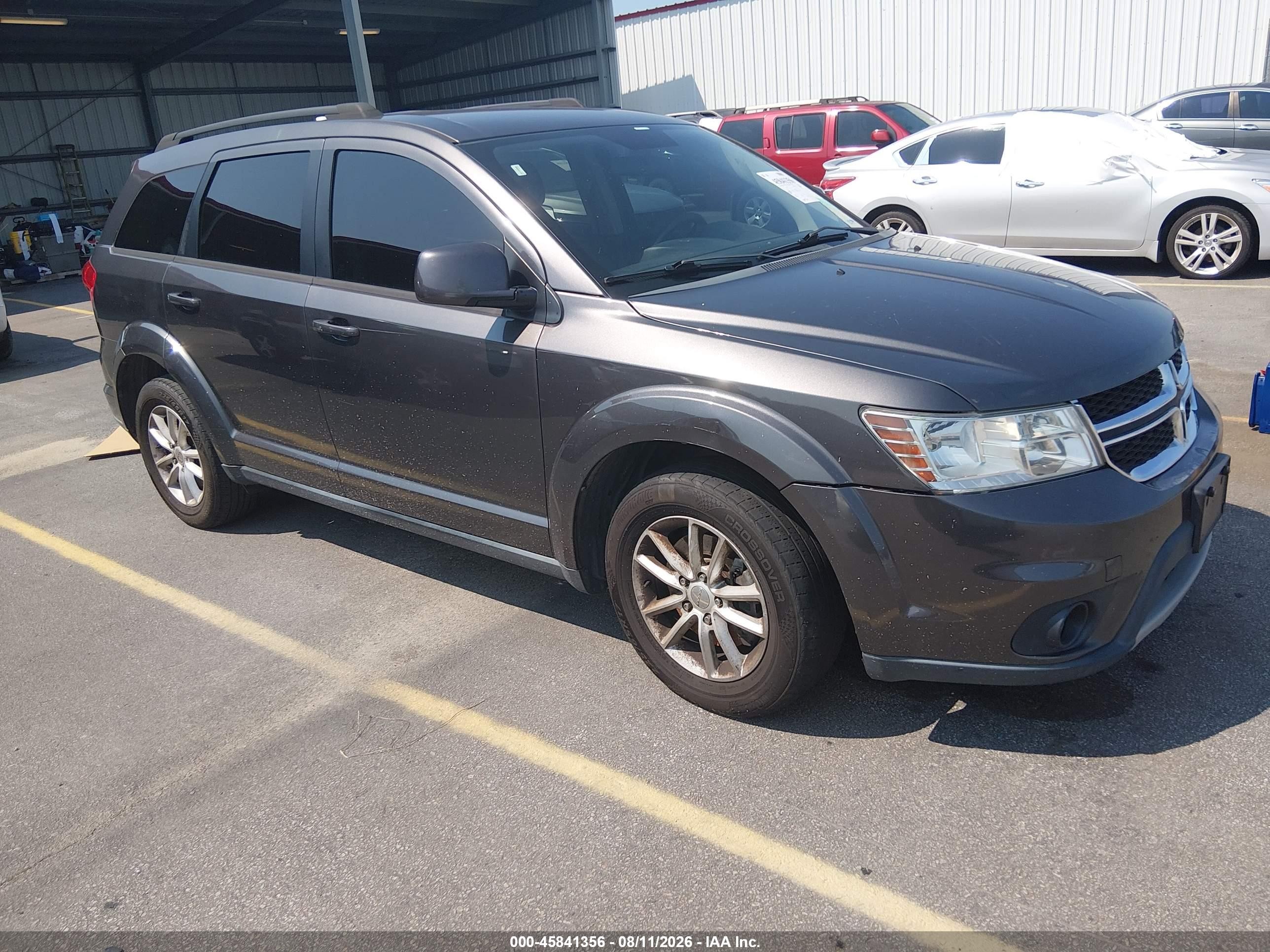 2015 Dodge Journey Sxt Серый vin: 3C4PDCBG1FT743048