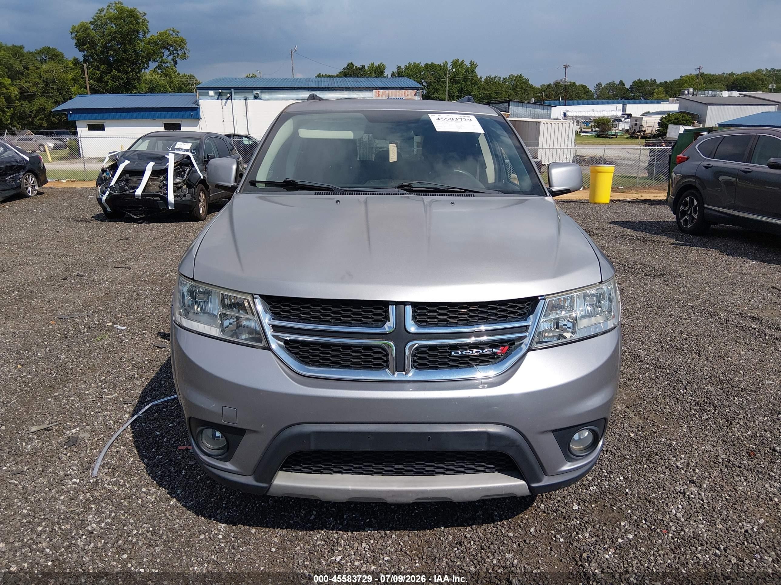 2015 Dodge Journey Sxt Silver vin: 3C4PDCBG1FT743180