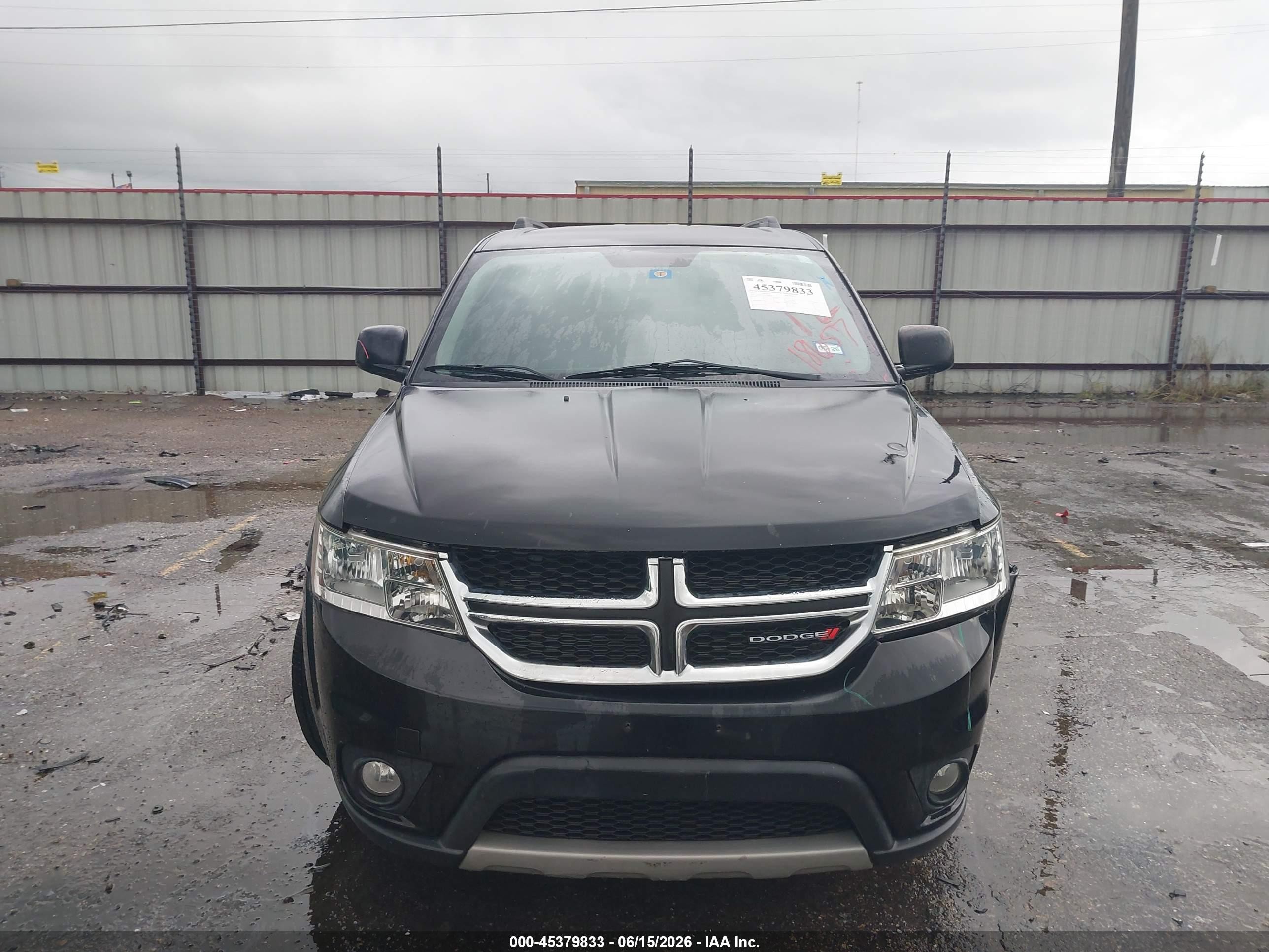 2012 Dodge Journey Sxt Черный vin: 3C4PDCBG2CT207009