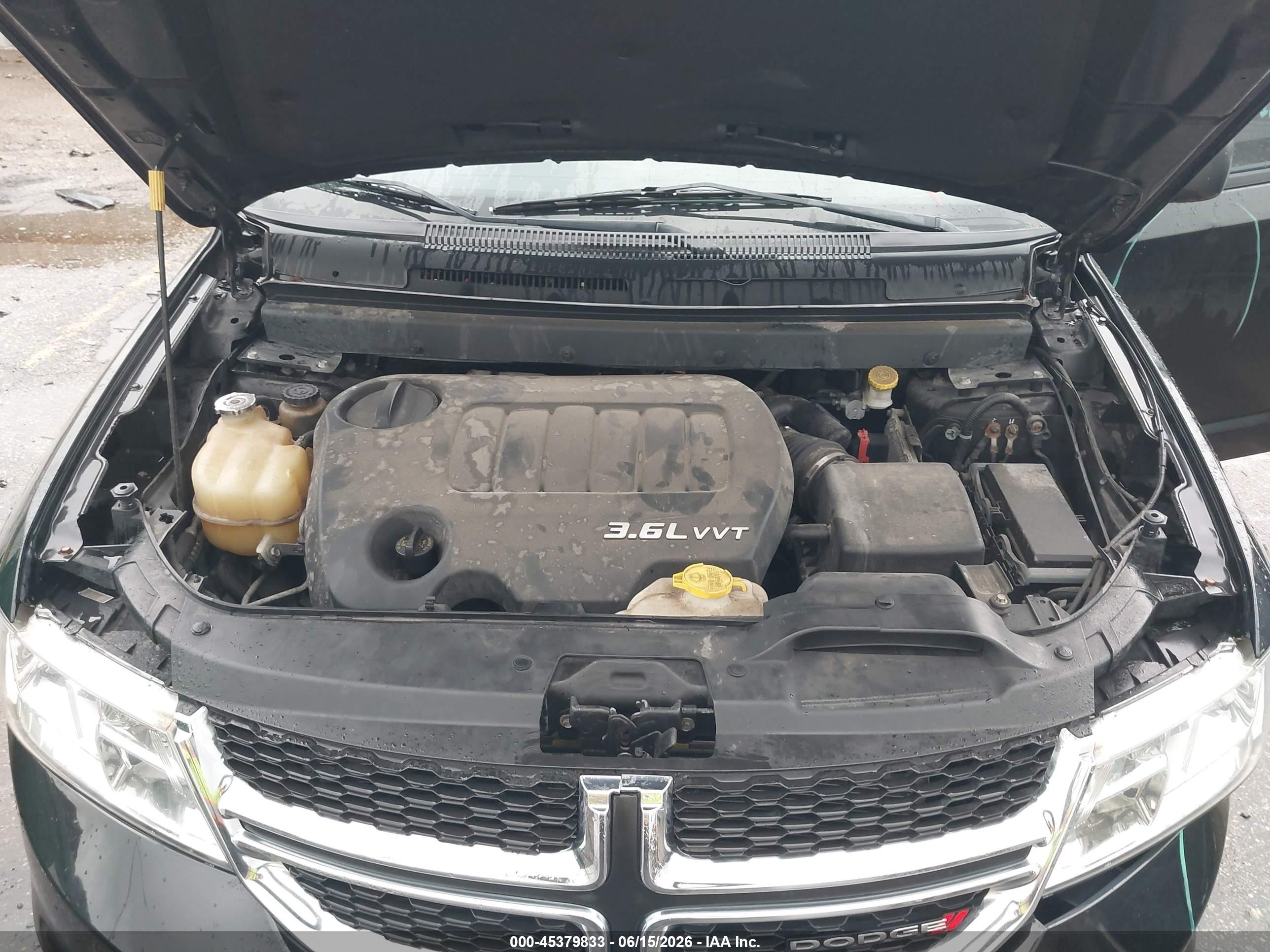 2012 Dodge Journey Sxt Черный vin: 3C4PDCBG2CT207009