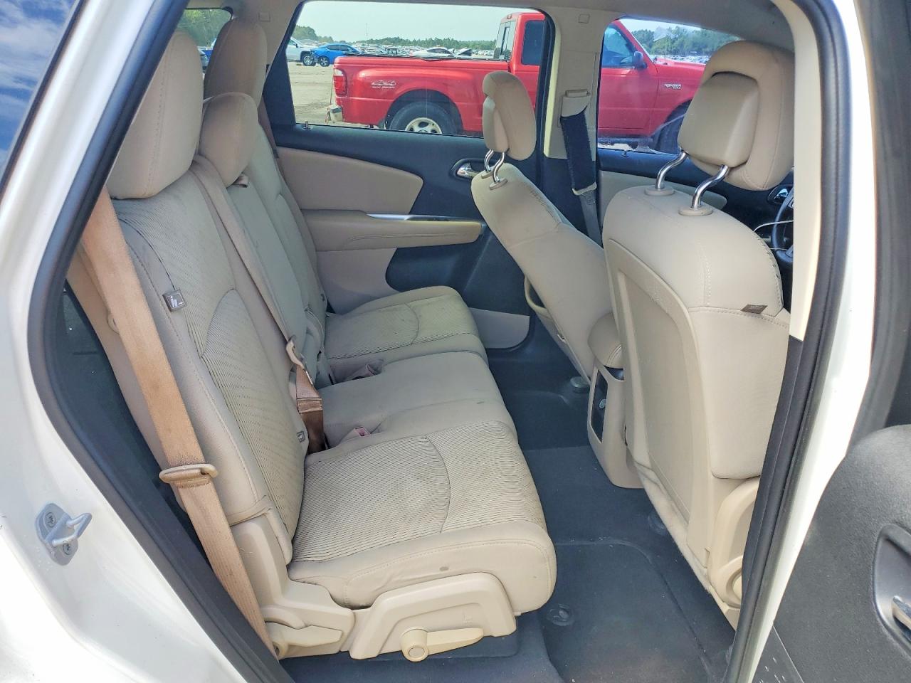 2013 Dodge Journey Sxt White vin: 3C4PDCBG2DT506565