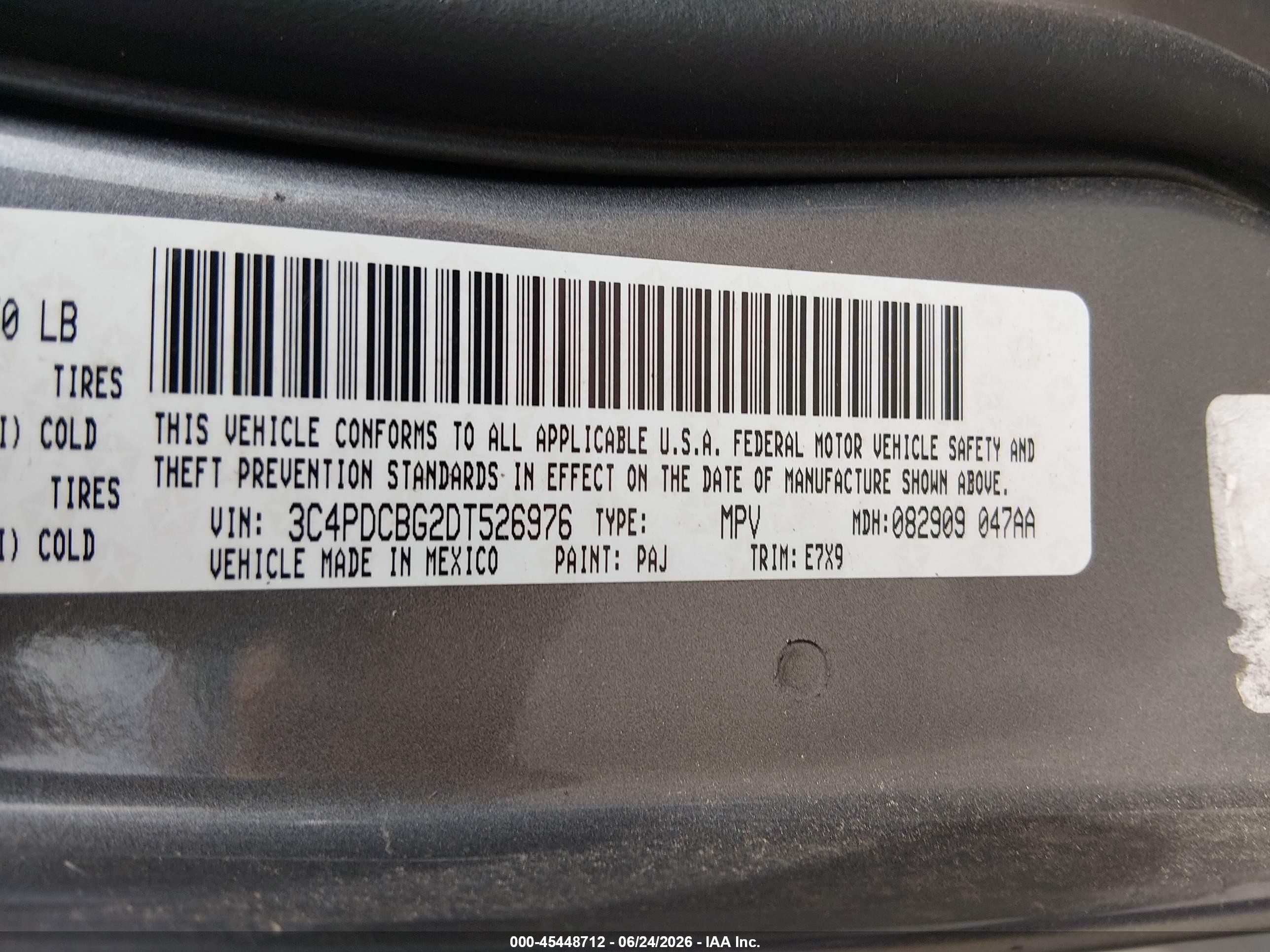 2013 Dodge Journey Sxt Gray vin: 3C4PDCBG2DT526976