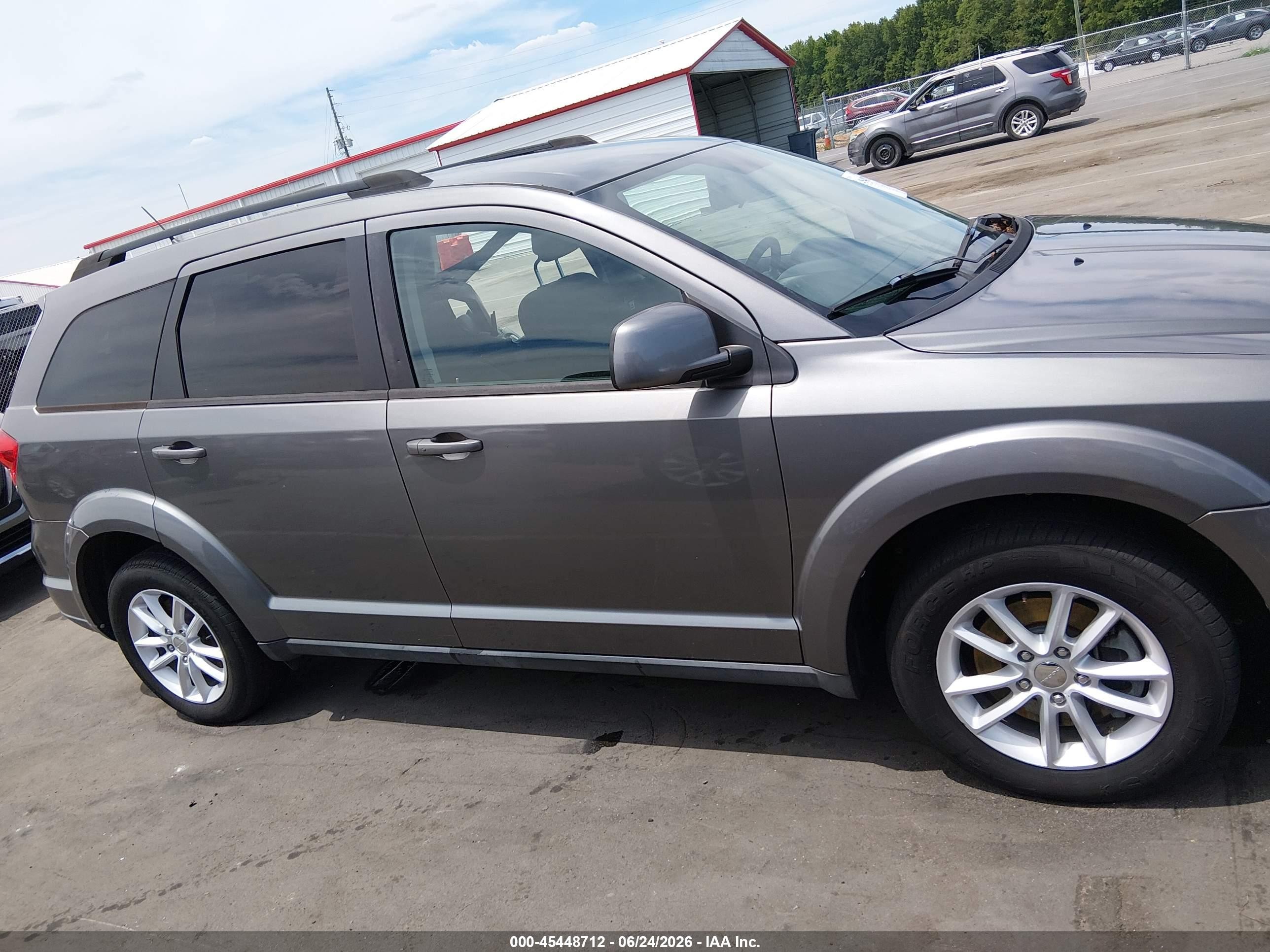 2013 Dodge Journey Sxt Gray vin: 3C4PDCBG2DT526976
