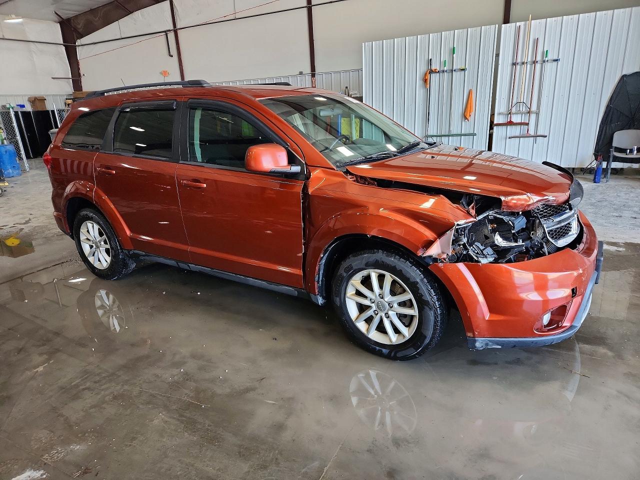 2013 Dodge Journey Sxt Оранжевый vin: 3C4PDCBG2DT625796