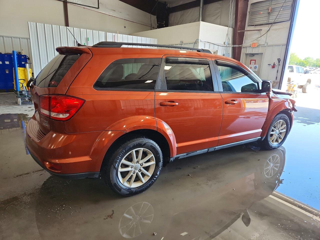 2013 Dodge Journey Sxt Оранжевый vin: 3C4PDCBG2DT625796