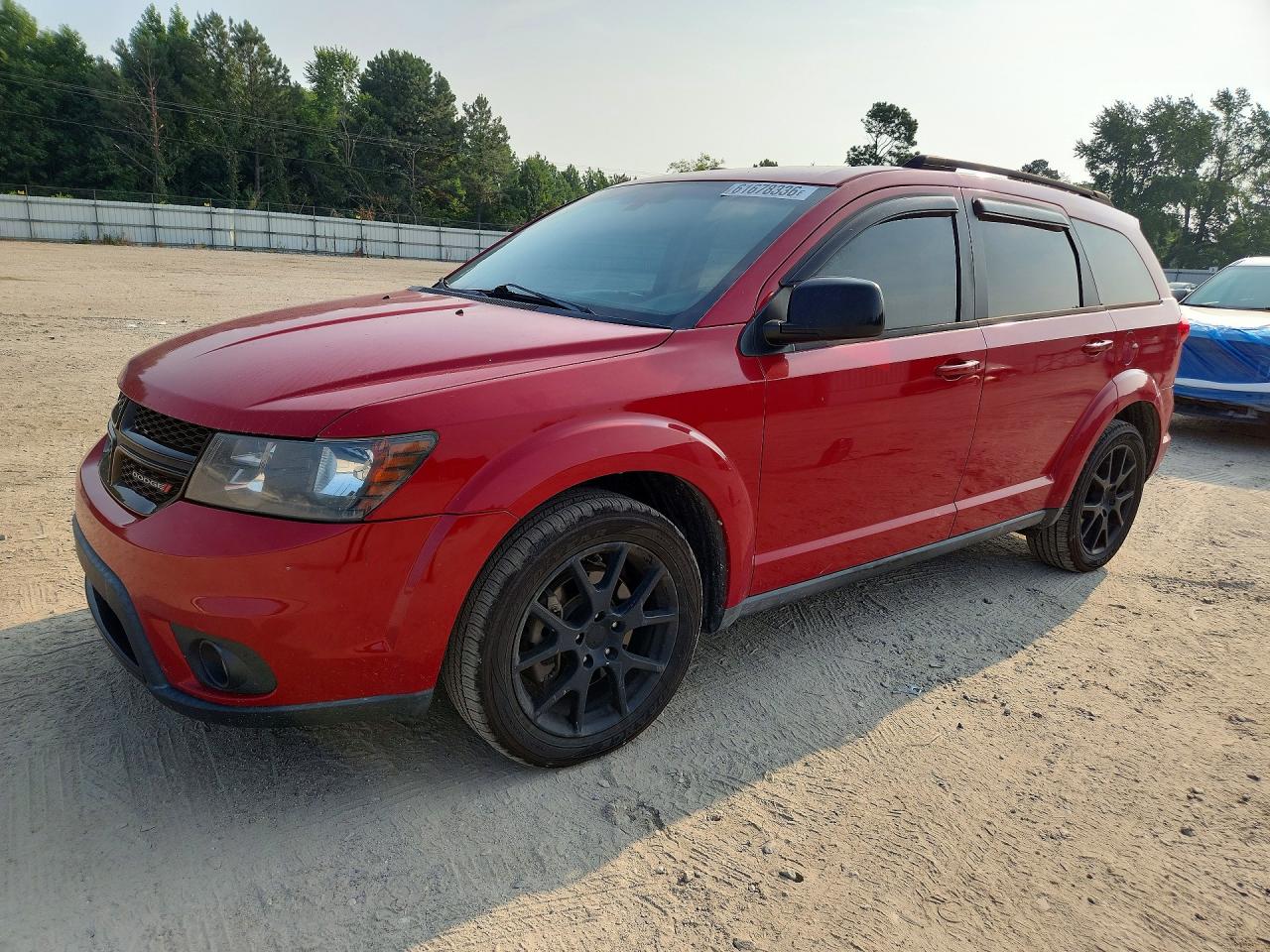2013 Dodge Journey Sxt Red vin: 3C4PDCBG2DT660130