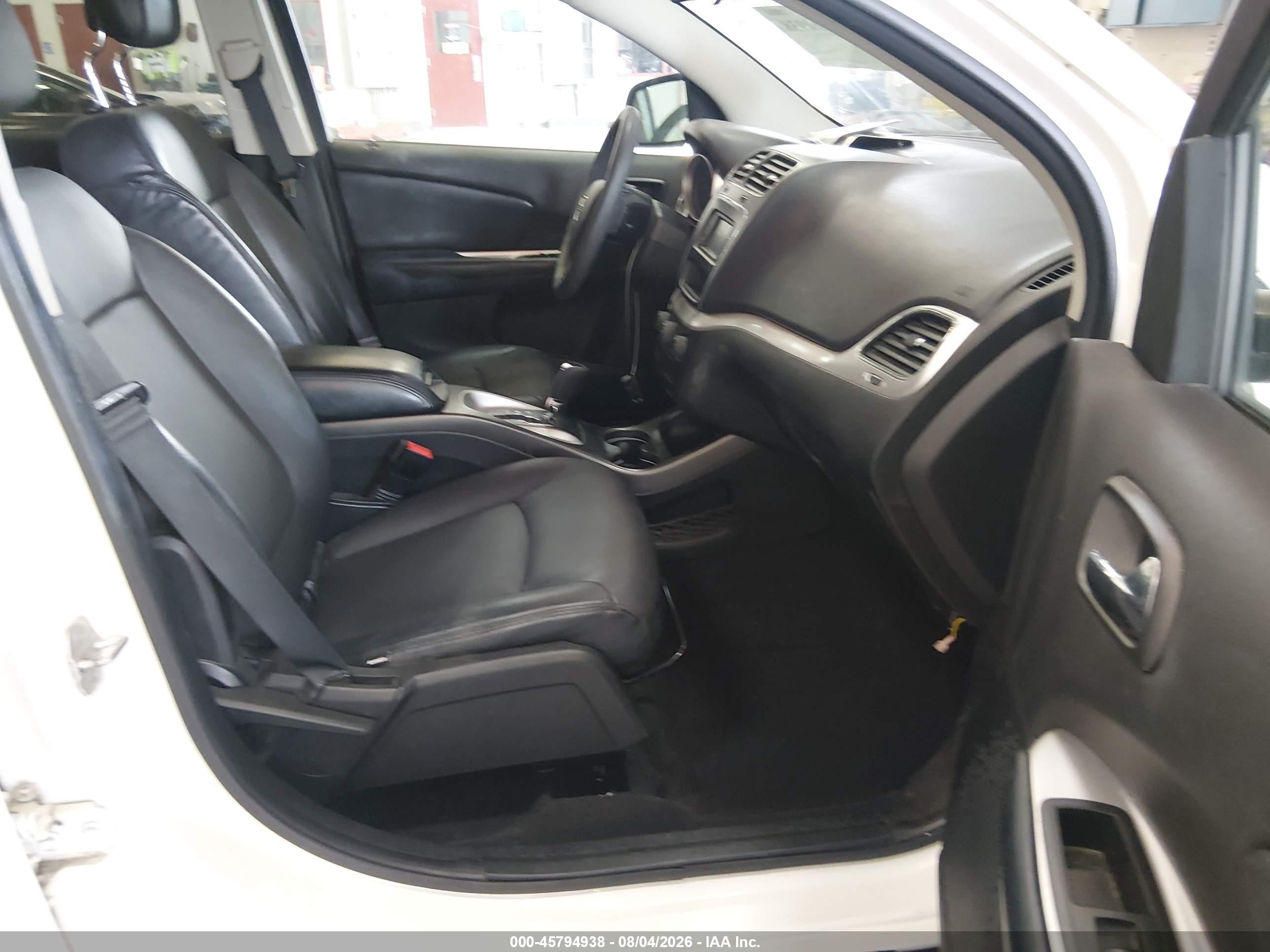 2013 Dodge Journey Sxt White vin: 3C4PDCBG2DT660726