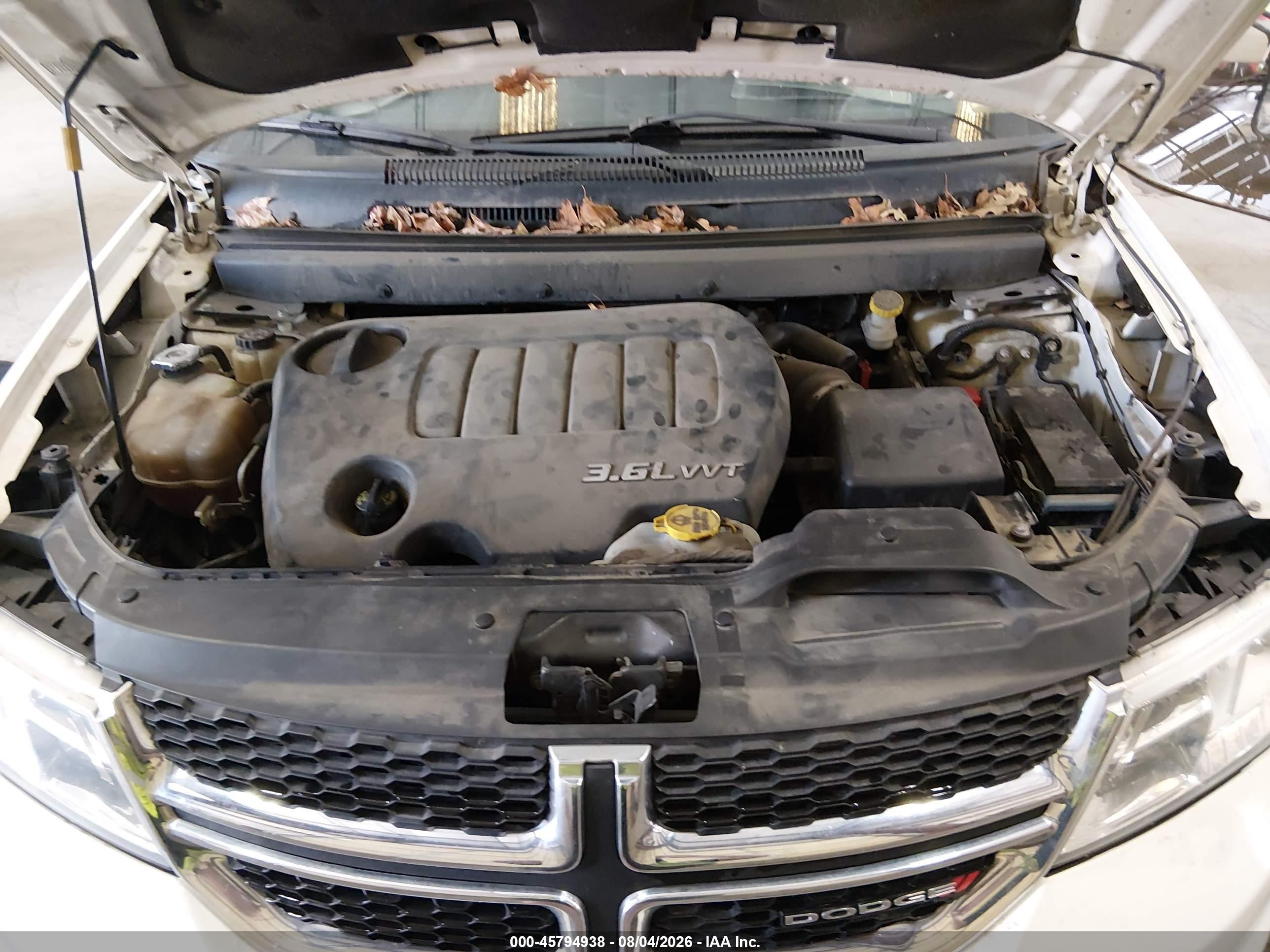 2013 Dodge Journey Sxt White vin: 3C4PDCBG2DT660726