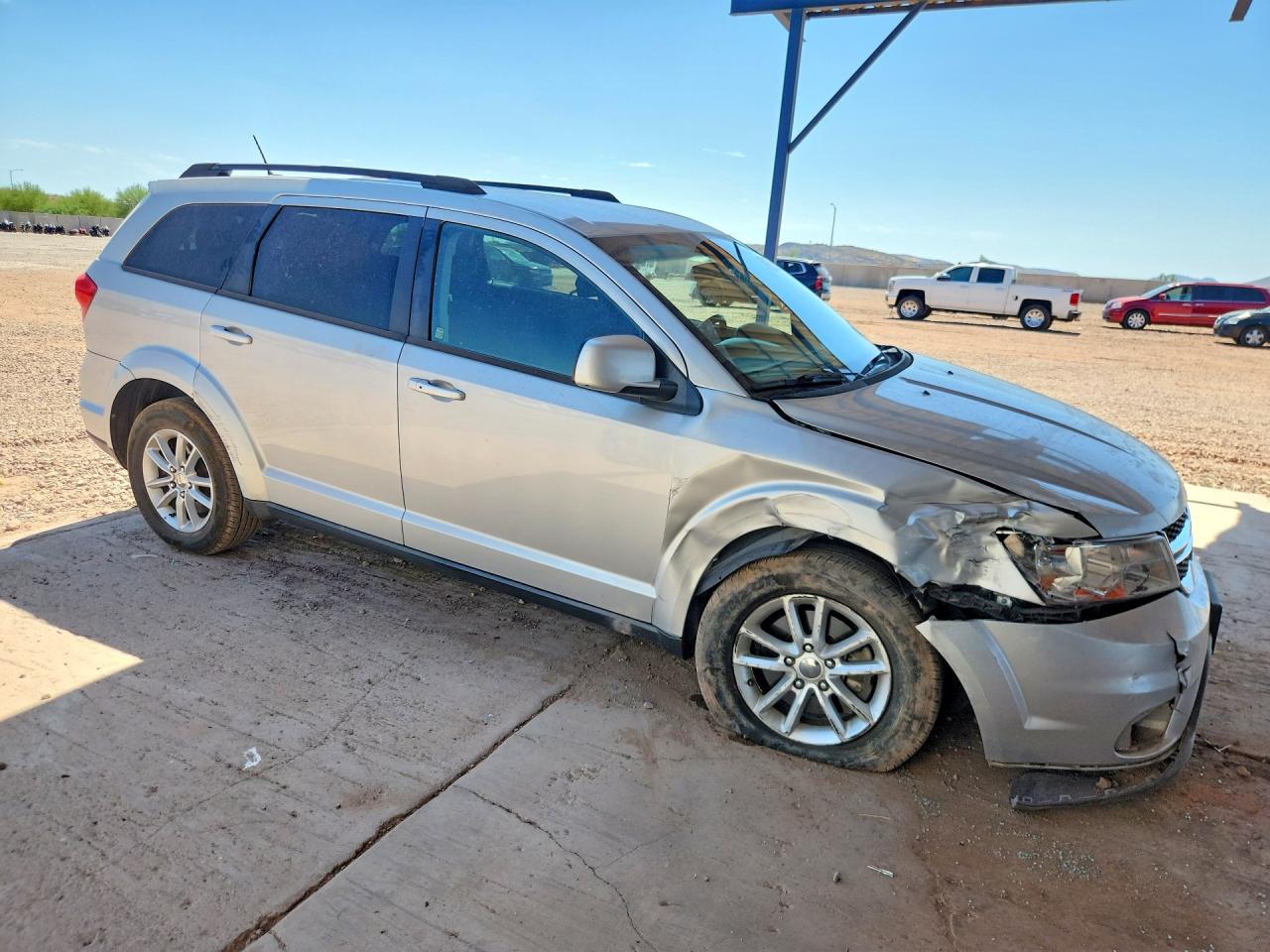 2013 Dodge Journey Sxt Серебряный vin: 3C4PDCBG2DT736235