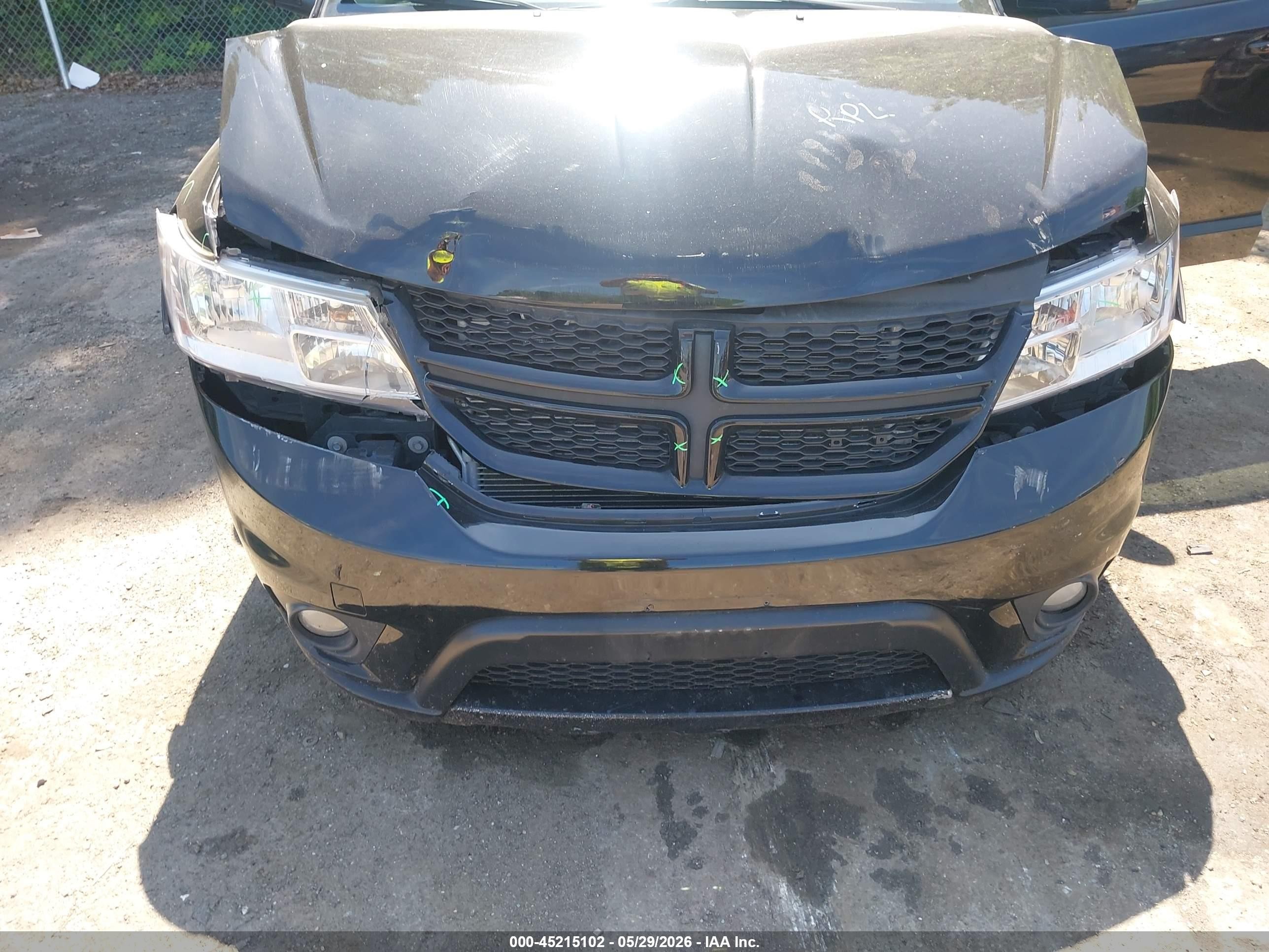 2014 Dodge Journey Sxt Черный vin: 3C4PDCBG2ET115160