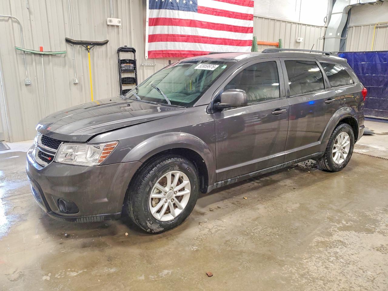 2014 Dodge Journey Sxt Серый vin: 3C4PDCBG2ET142147