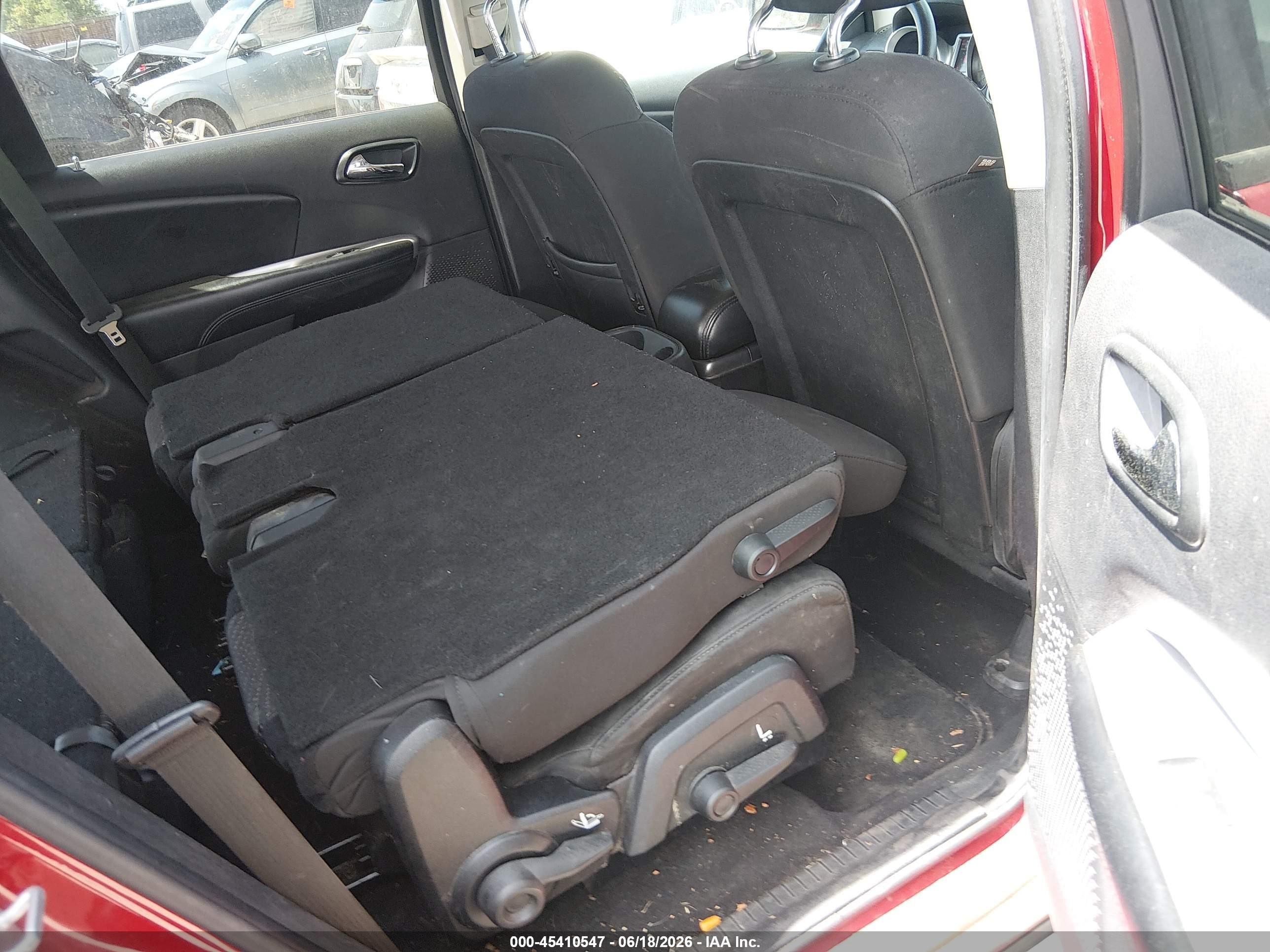 2014 Dodge Journey Sxt Красный vin: 3C4PDCBG2ET270713