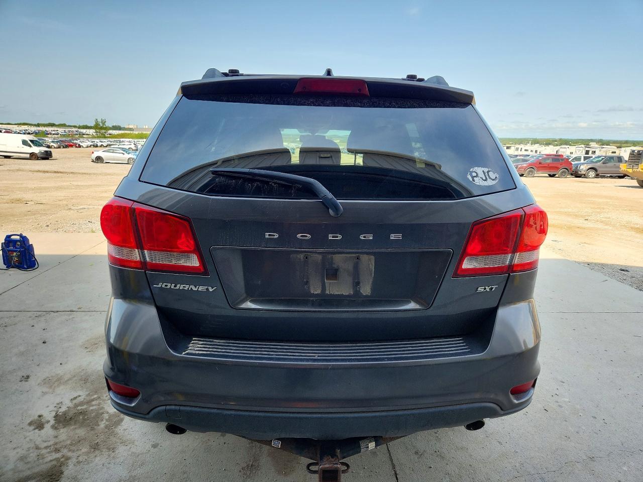 2014 Dodge Journey Sxt Gray vin: 3C4PDCBG2ET284188