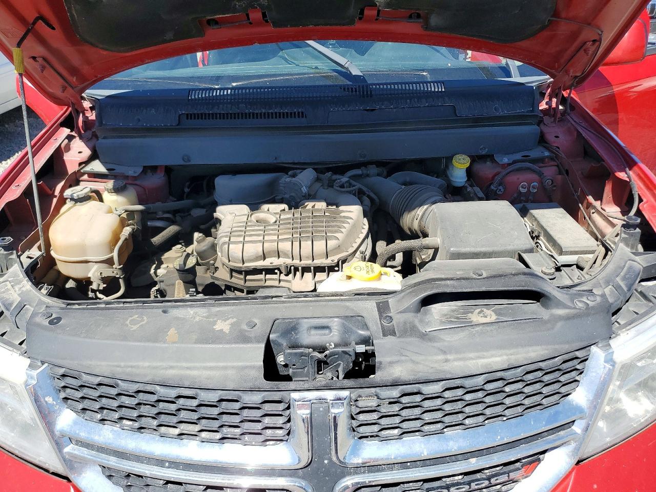 2014 Dodge Journey Sxt Red vin: 3C4PDCBG2ET313558