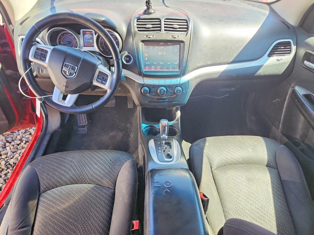 2014 Dodge Journey Sxt Red vin: 3C4PDCBG2ET313558