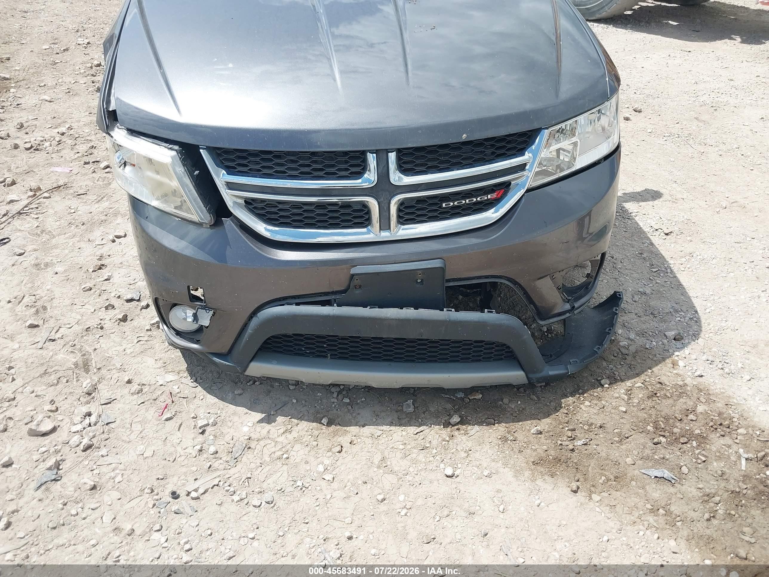 2015 Dodge Journey Sxt Gray vin: 3C4PDCBG2FT586999