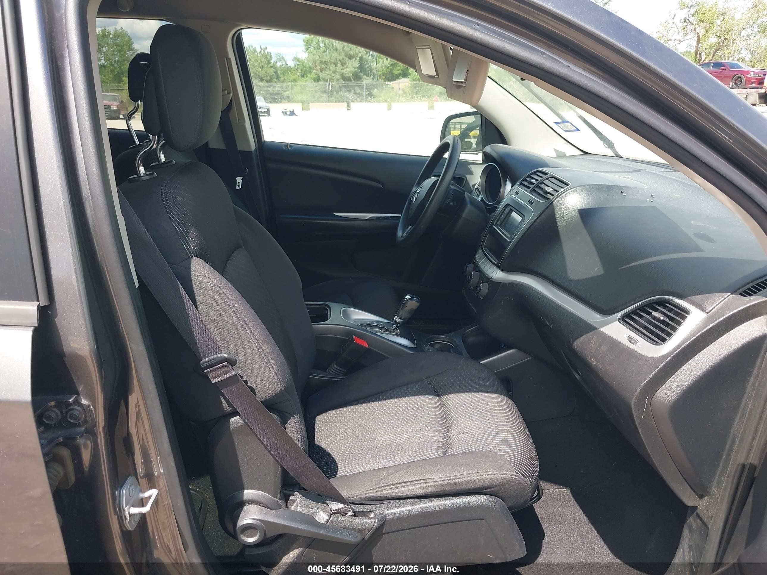 2015 Dodge Journey Sxt Gray vin: 3C4PDCBG2FT586999