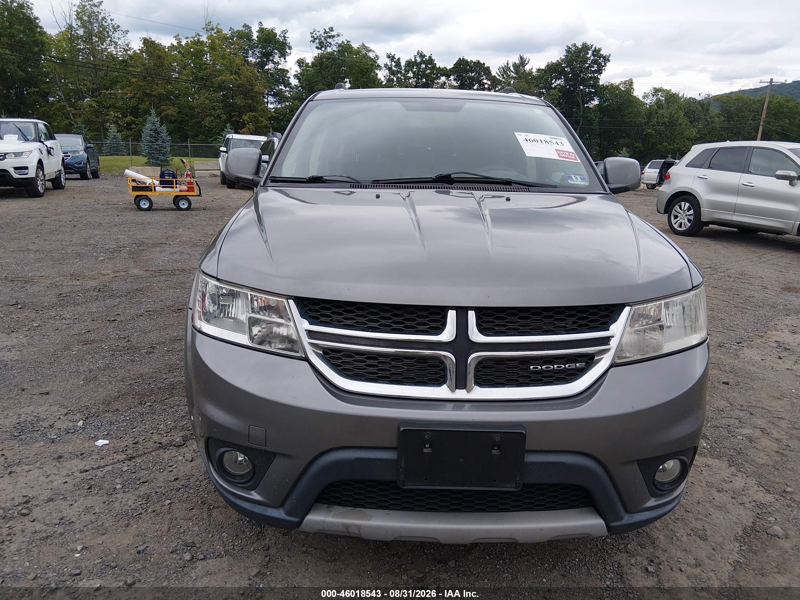 2012 Dodge Journey Sxt Gray vin: 3C4PDCBG3CT180547