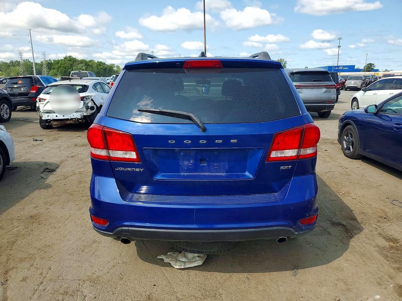 2012 Dodge Journey Sxt Blue vin: 3C4PDCBG3CT341916