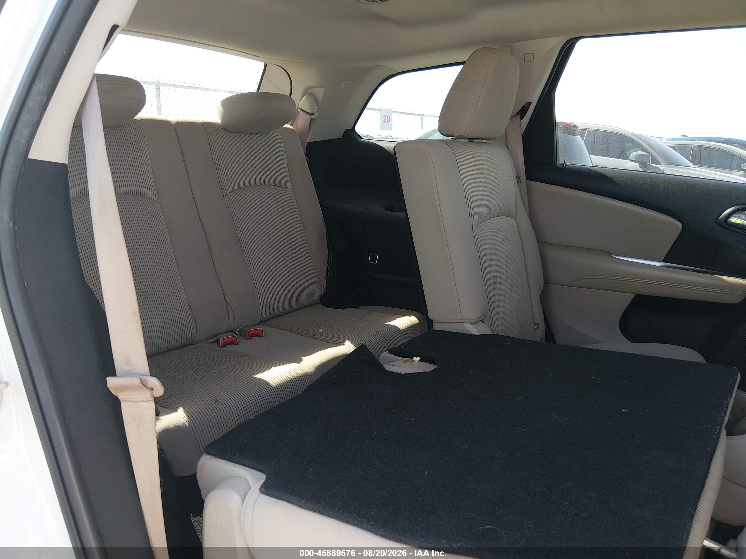 2013 Dodge Journey Sxt White vin: 3C4PDCBG3DT541163