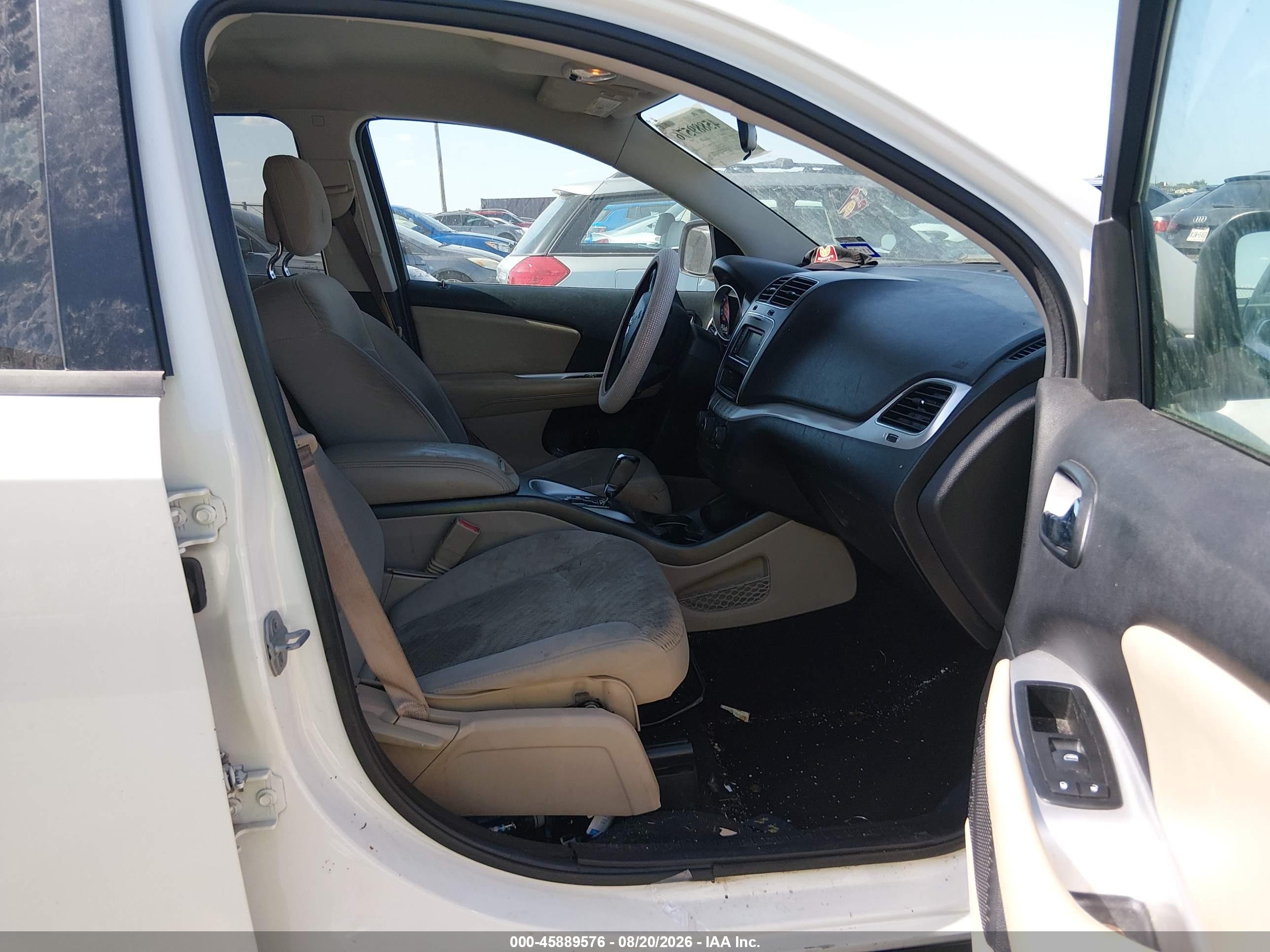2013 Dodge Journey Sxt White vin: 3C4PDCBG3DT541163