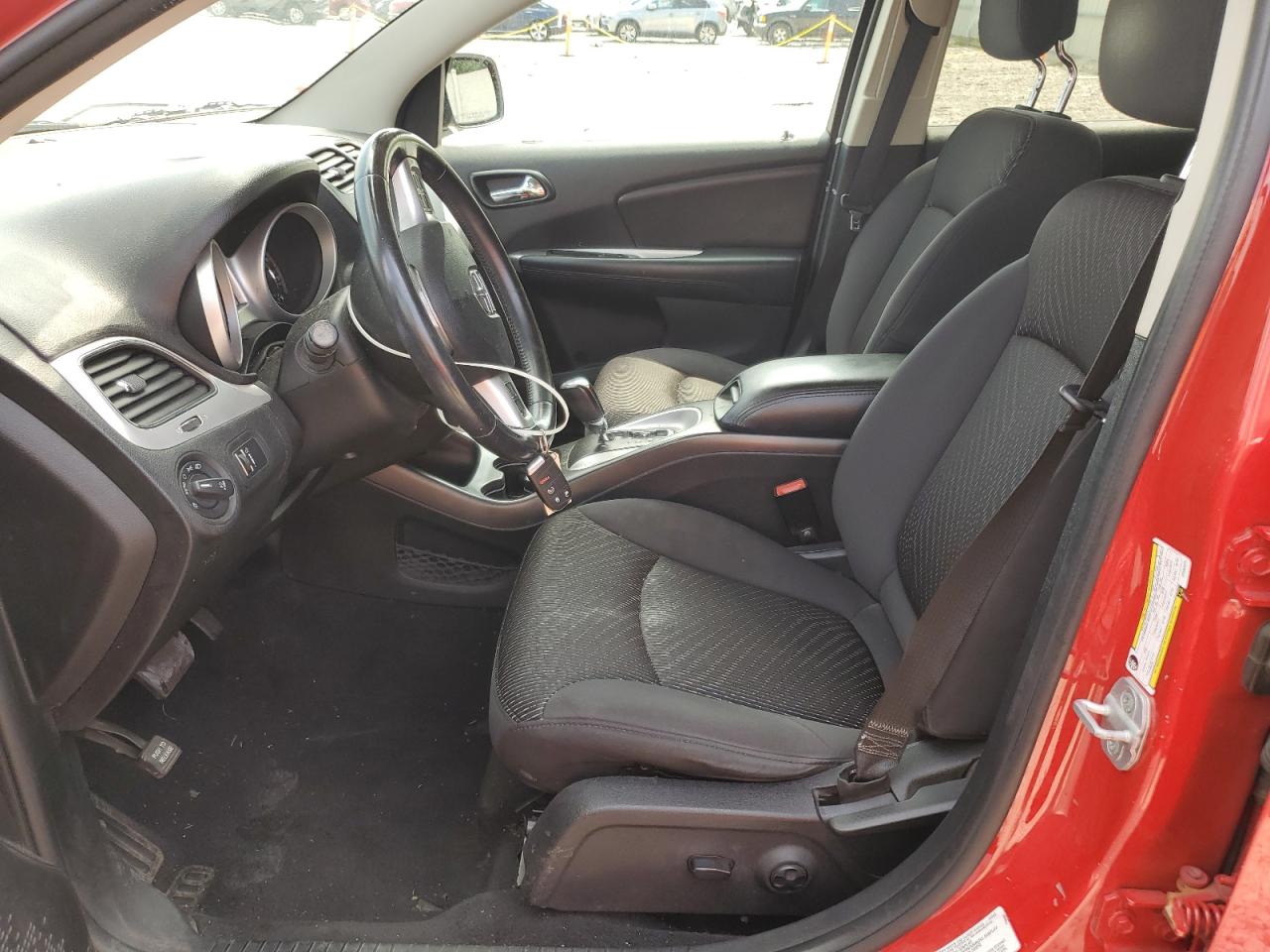 2013 Dodge Journey Sxt Red vin: 3C4PDCBG3DT564975
