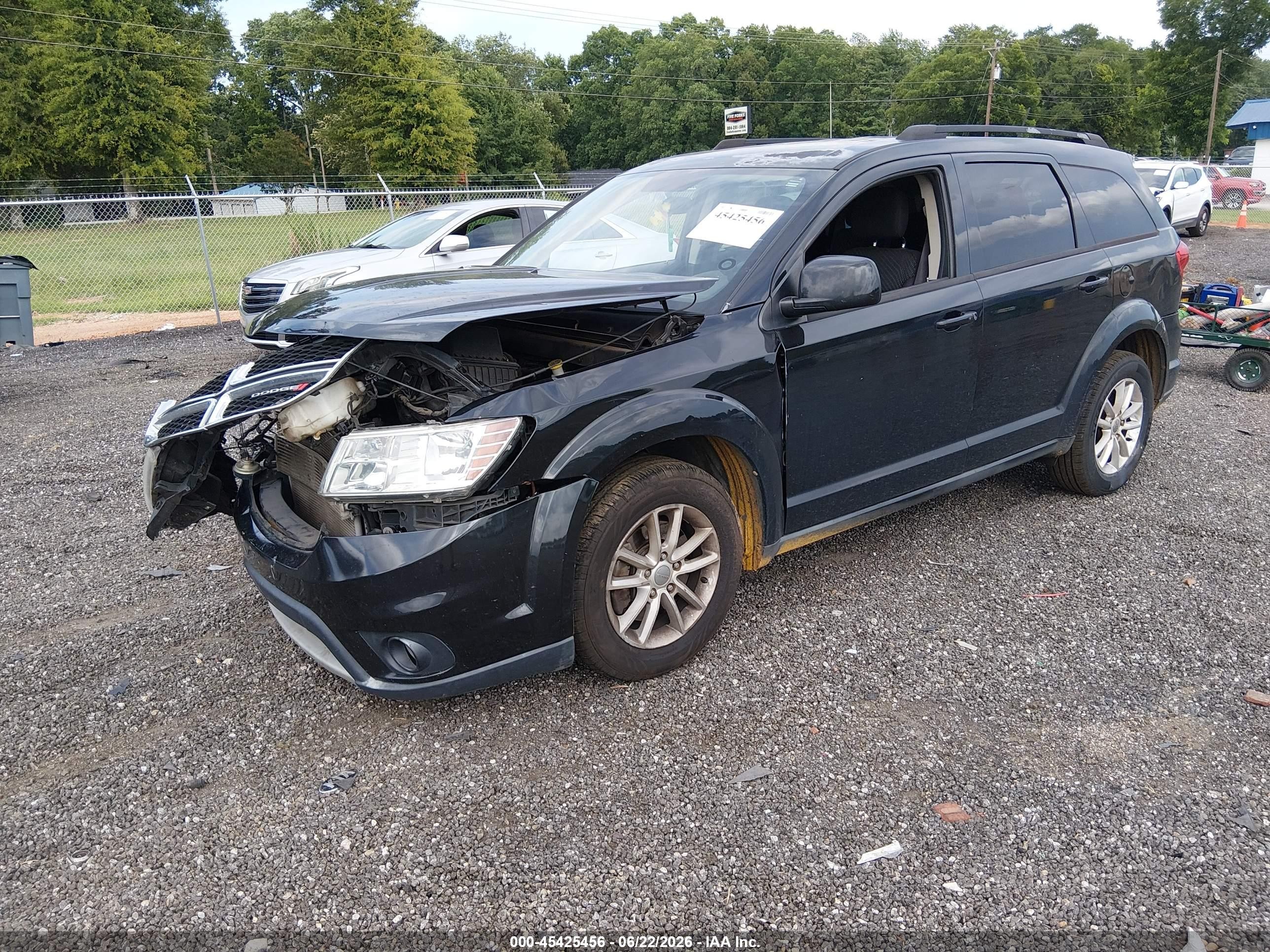 2013 Dodge Journey Sxt Black vin: 3C4PDCBG3DT637326