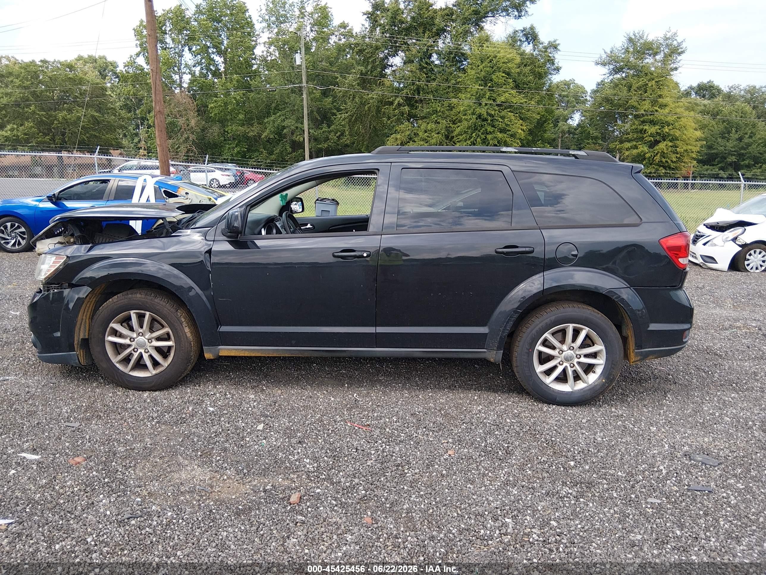 2013 Dodge Journey Sxt Black vin: 3C4PDCBG3DT637326