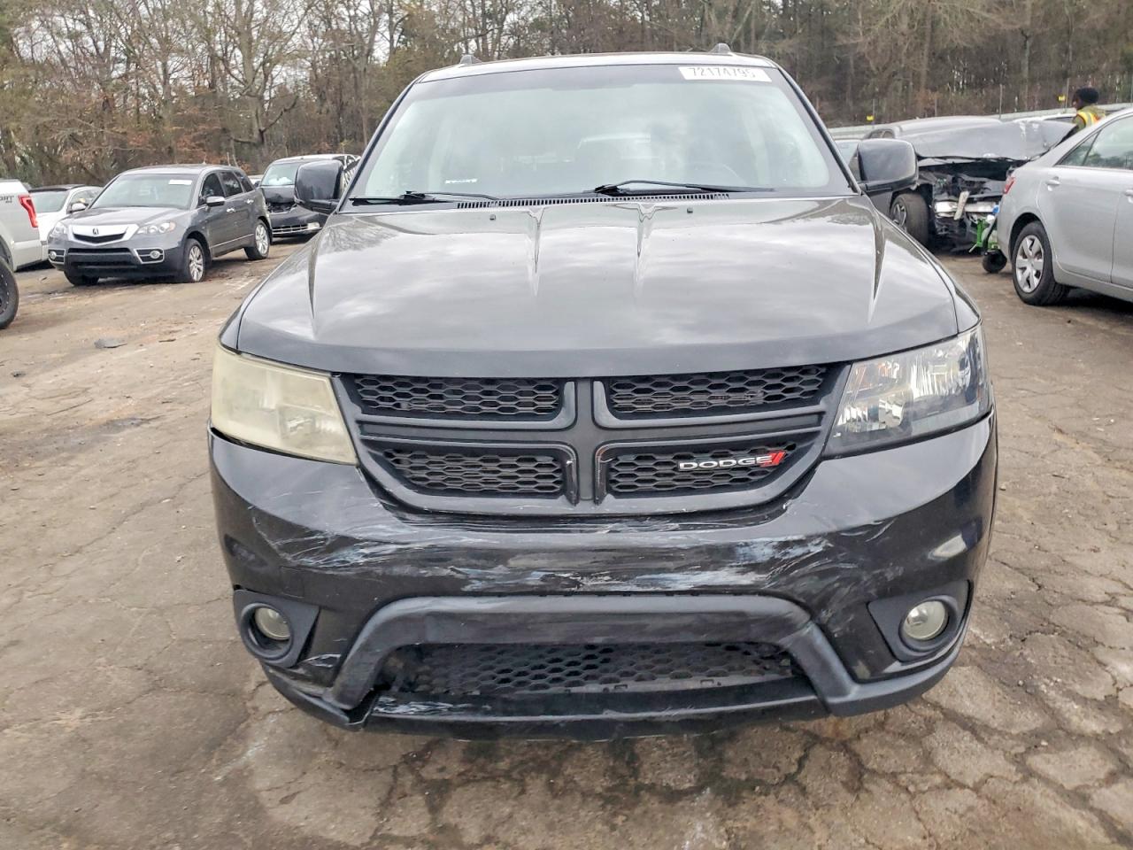 2013 Dodge Journey Sxt Black vin: 3C4PDCBG3DT685196