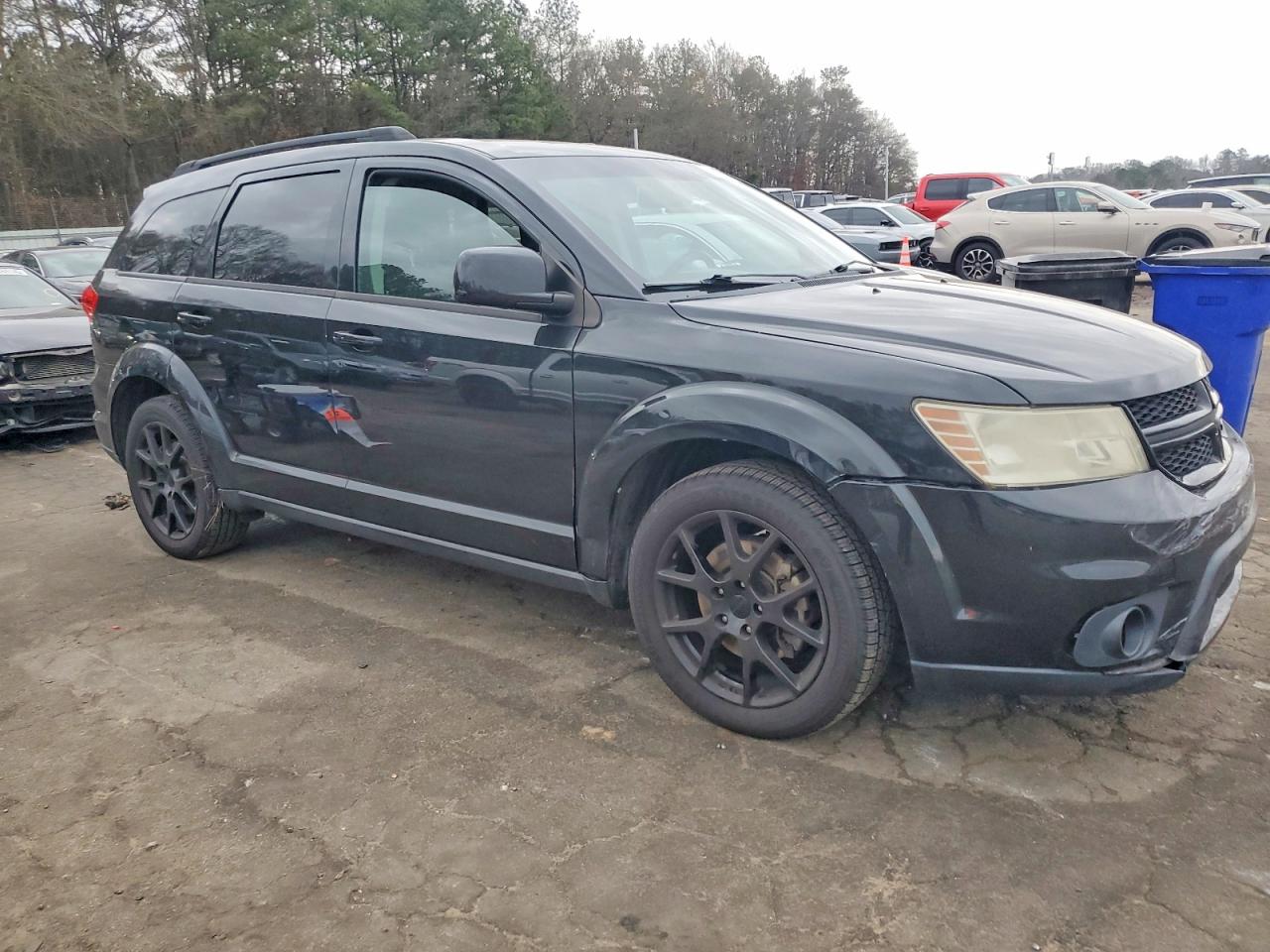 2013 Dodge Journey Sxt Black vin: 3C4PDCBG3DT685196