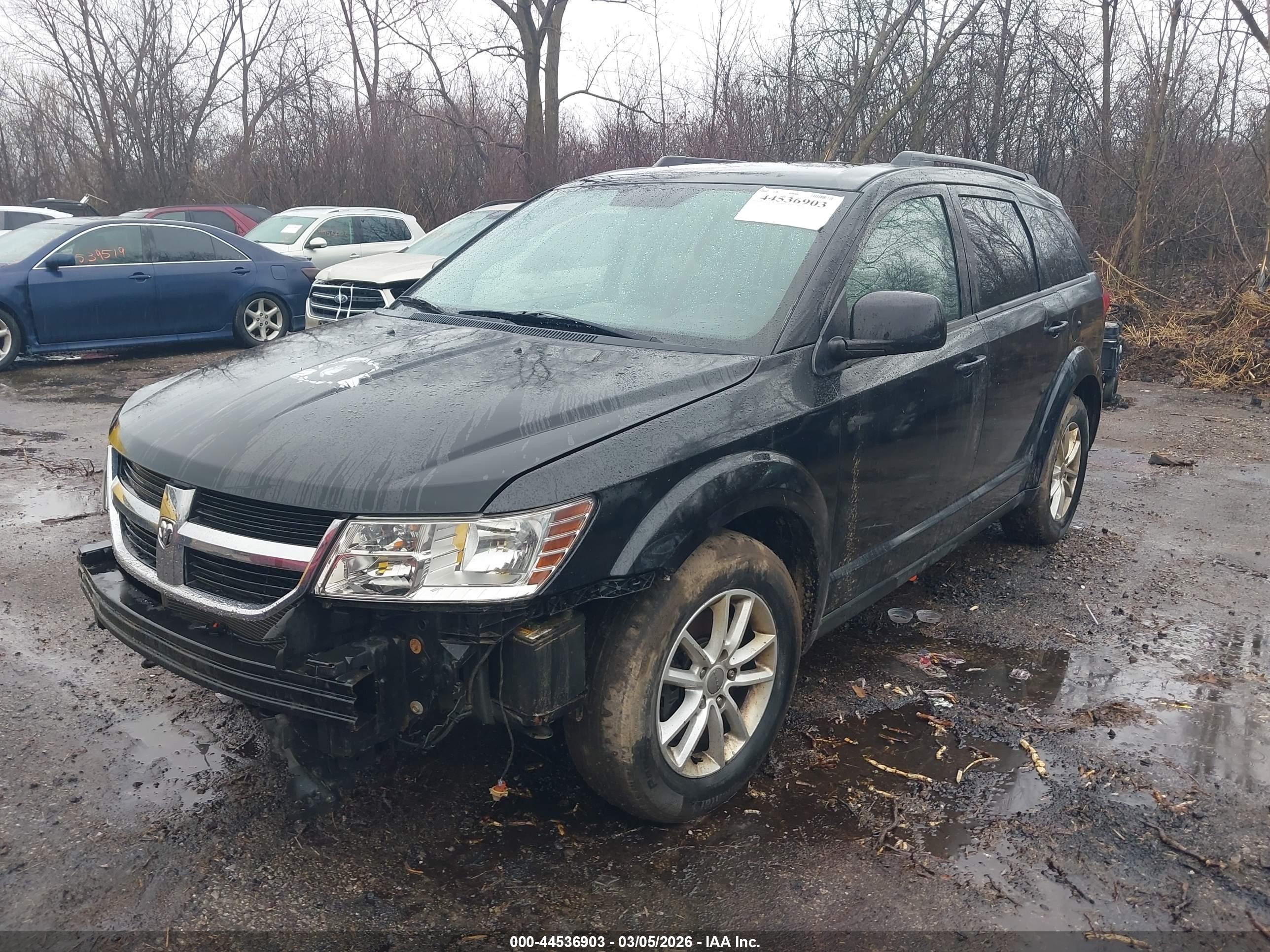 2013 Dodge Journey Sxt Black vin: 3C4PDCBG3DT728998