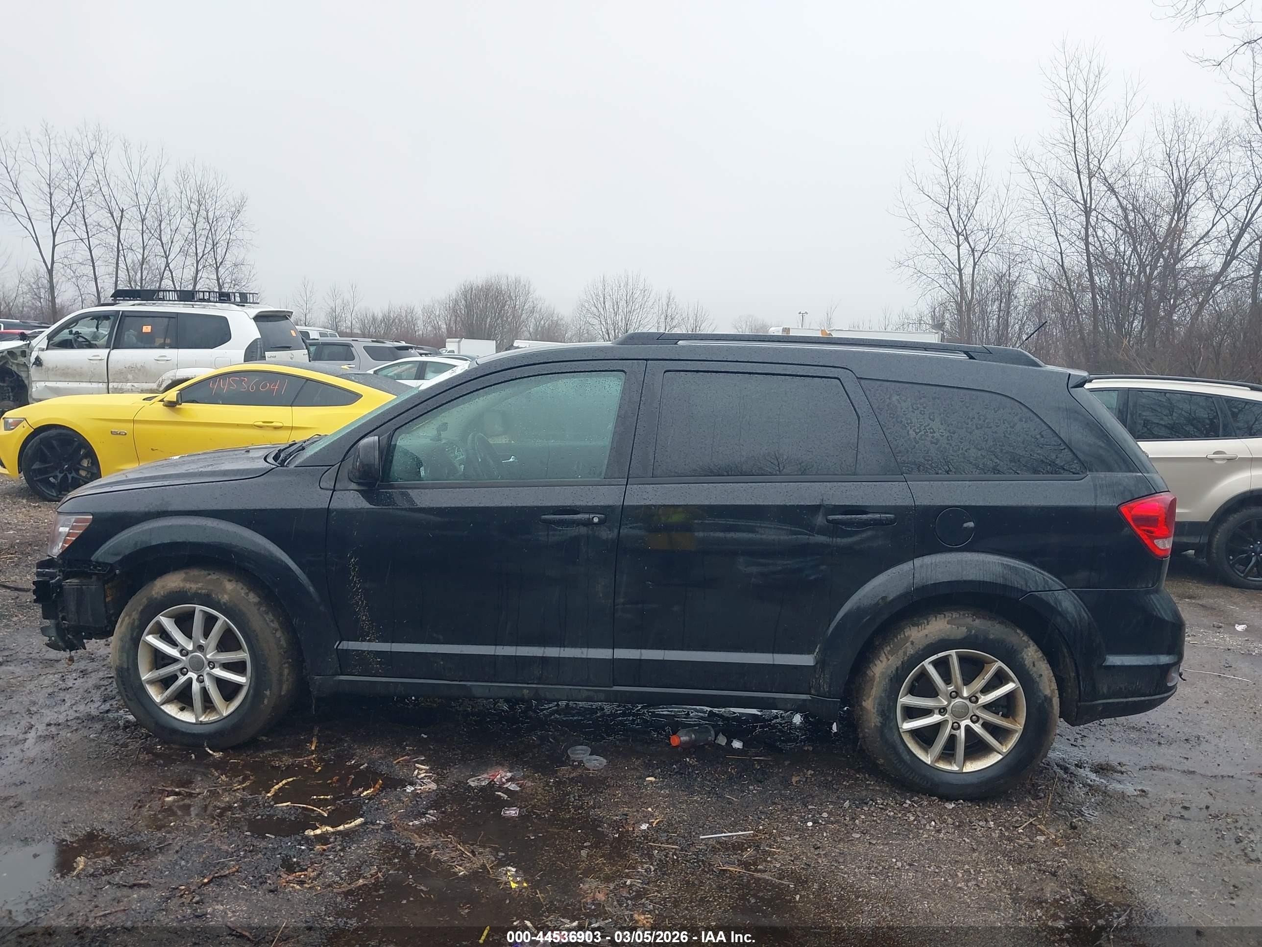 2013 Dodge Journey Sxt Black vin: 3C4PDCBG3DT728998
