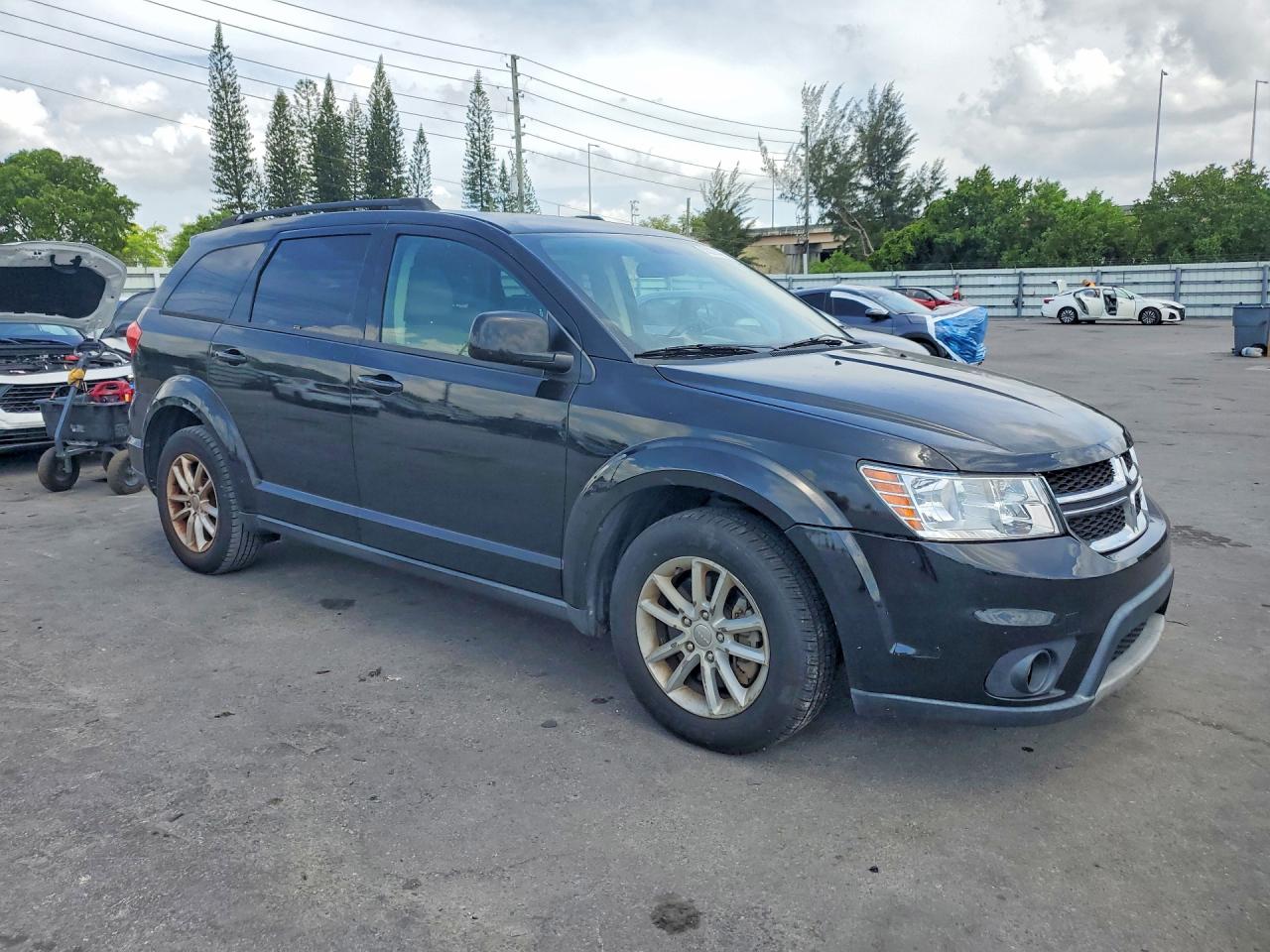 2014 Dodge Journey Sxt Black vin: 3C4PDCBG3ET129097