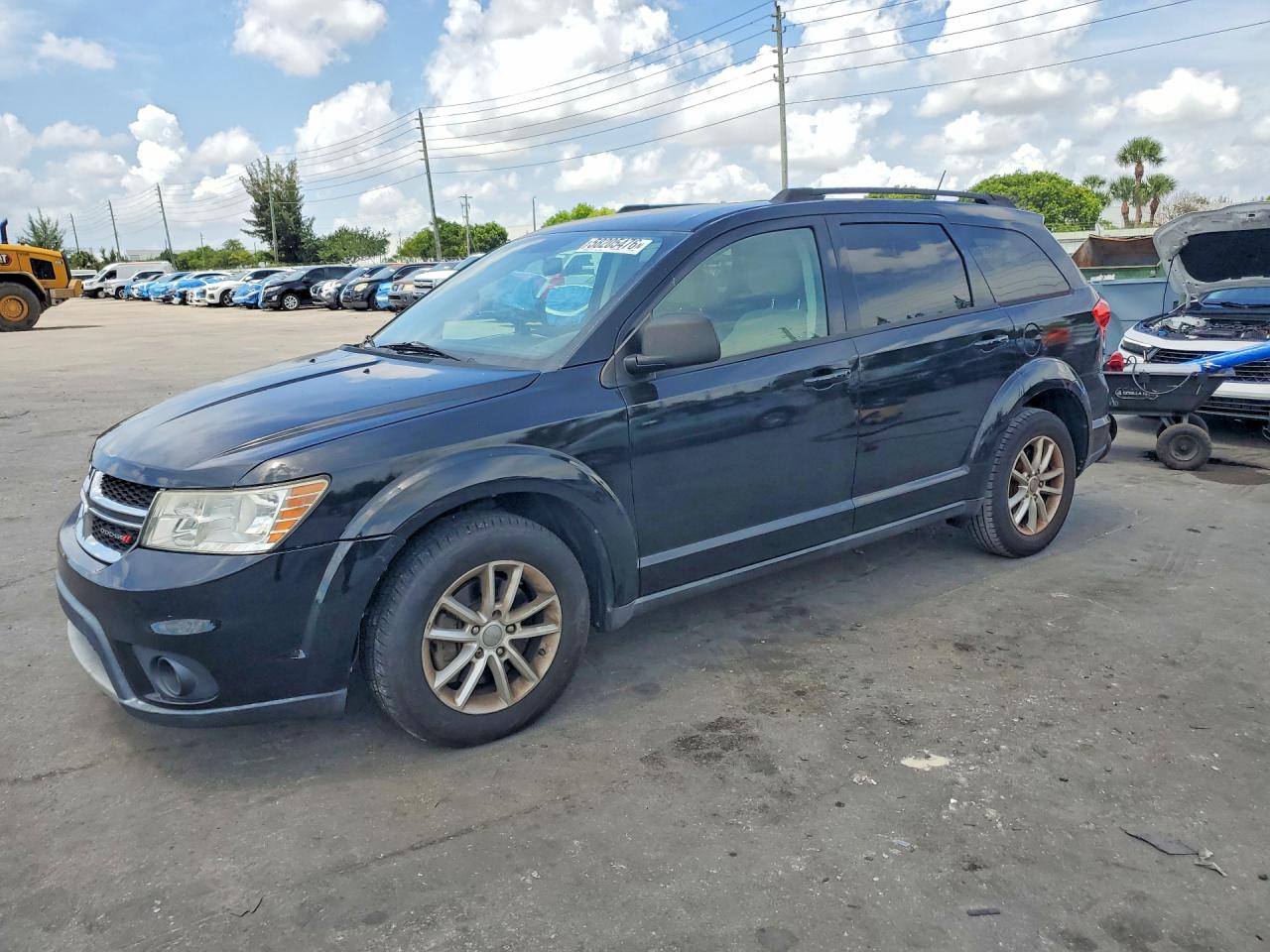 2014 Dodge Journey Sxt Black vin: 3C4PDCBG3ET129097