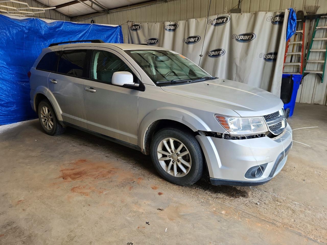 2014 Dodge Journey Sxt Silver vin: 3C4PDCBG3ET142206