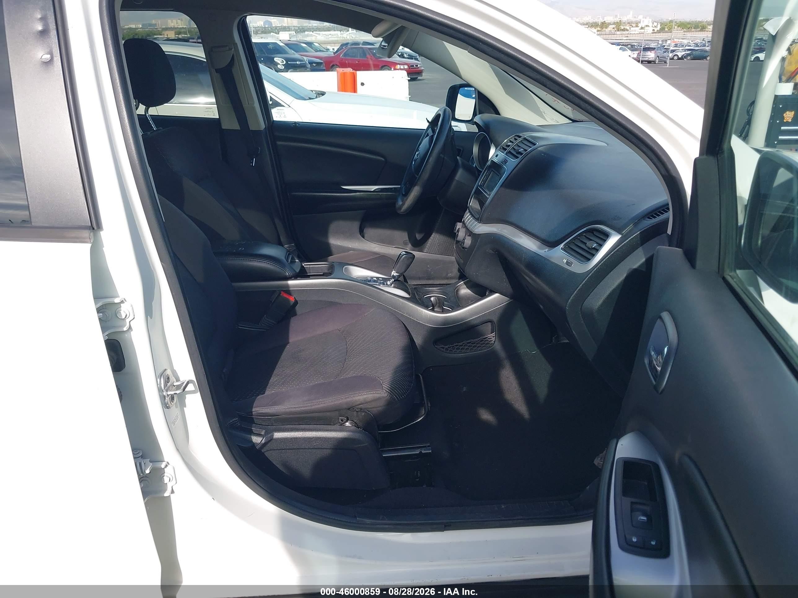 2014 Dodge Journey Sxt White vin: 3C4PDCBG3ET175626