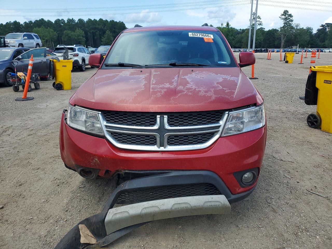 2014 Dodge Journey Sxt Red vin: 3C4PDCBG3ET235632